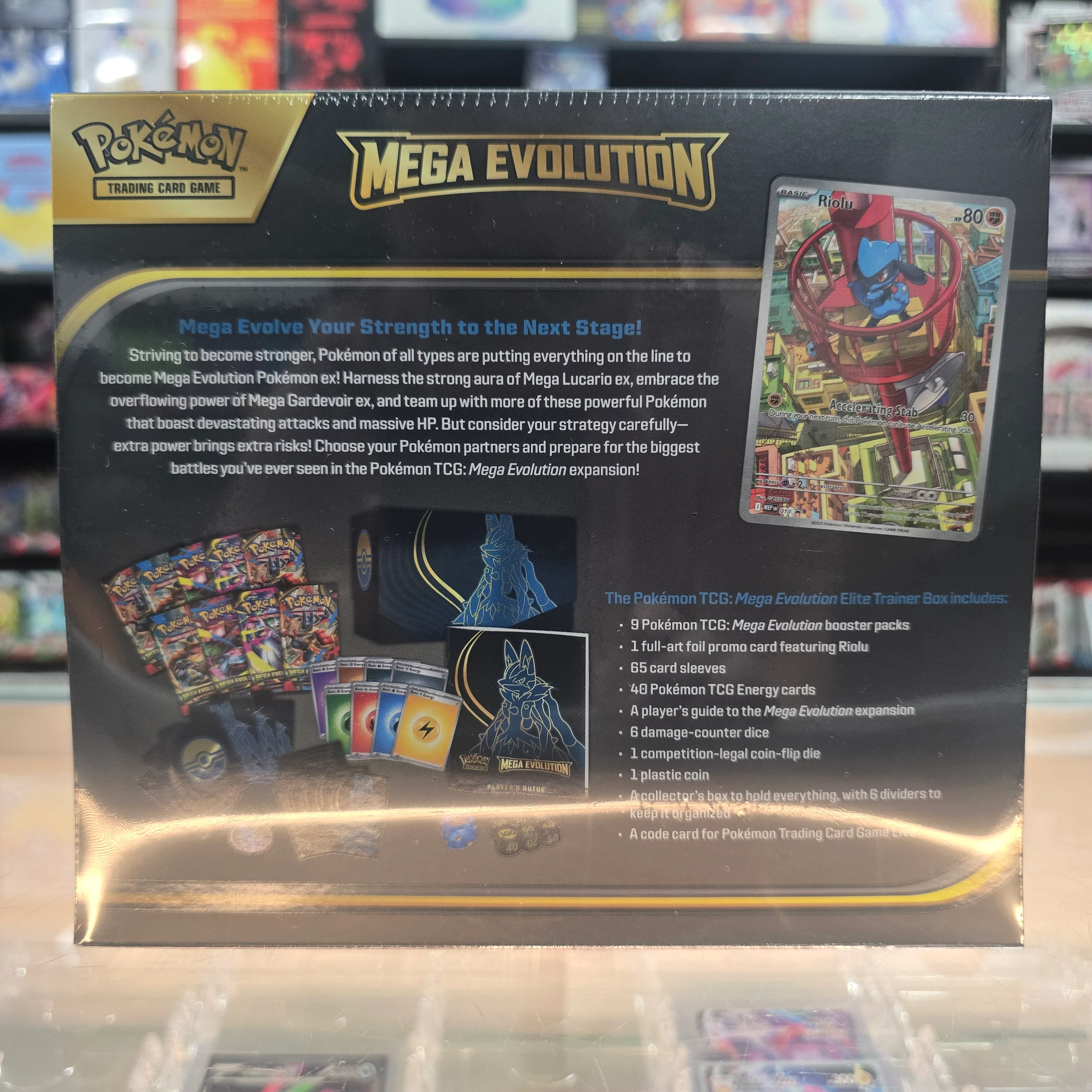 Pokémon TCG: Mega Evolution - Elite Trainer Box (Mega Lucario) - Image 2