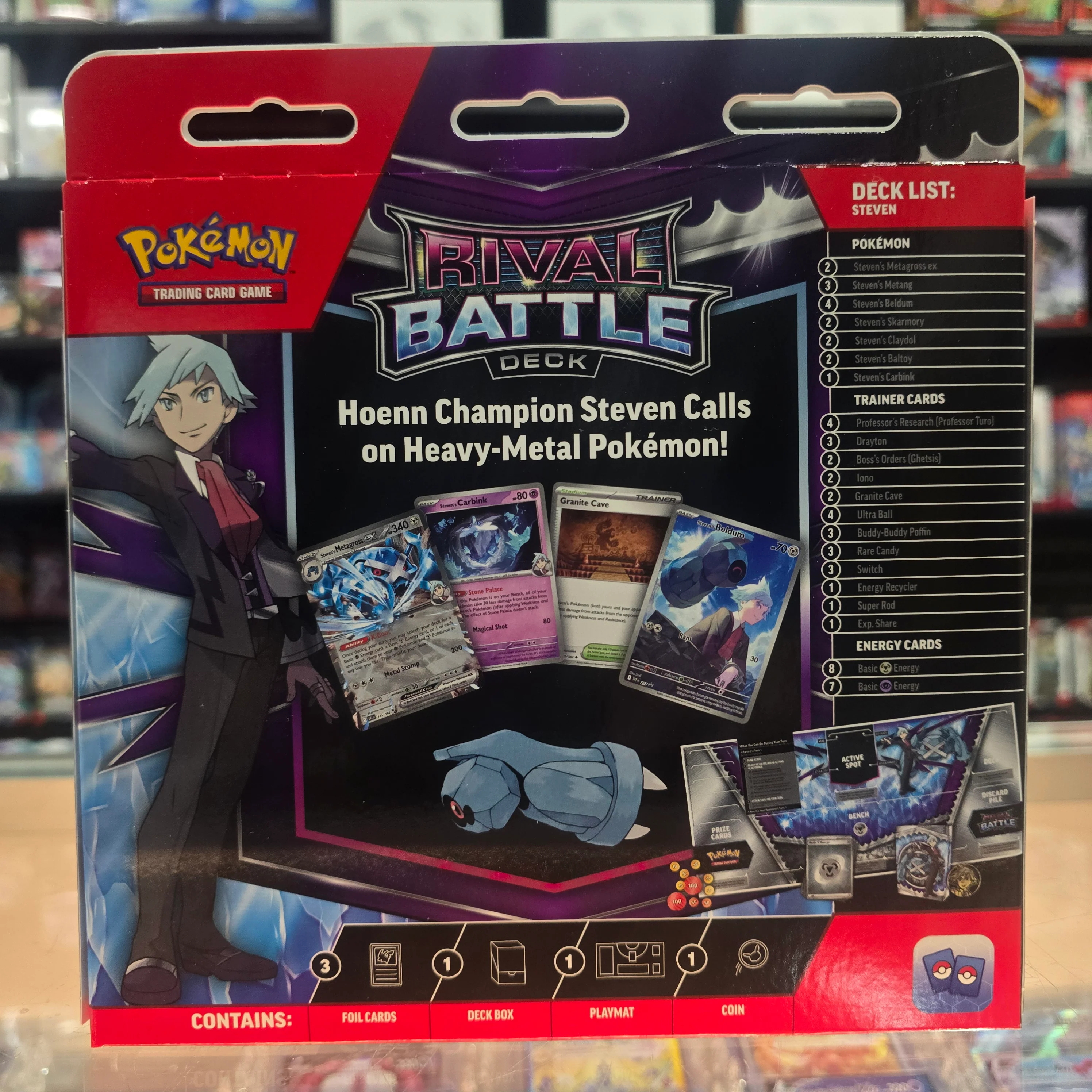 Pokémon TCG: Rival Battle Deck (Steven) (Limit 1) - Image 2