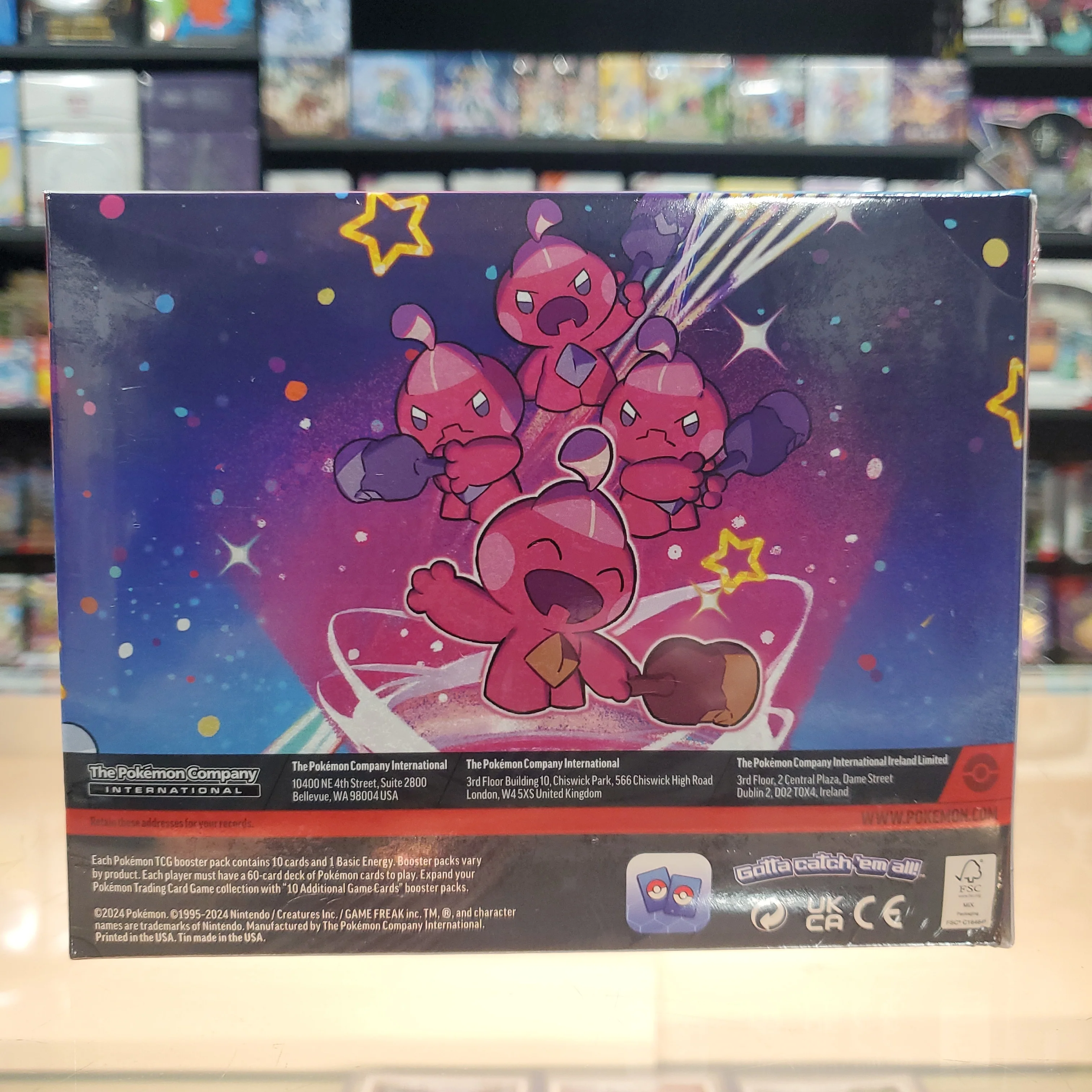 Pokémon TCG: Scarlet & Violet:  Paldean Fates - Mini Tin Display - Image 3