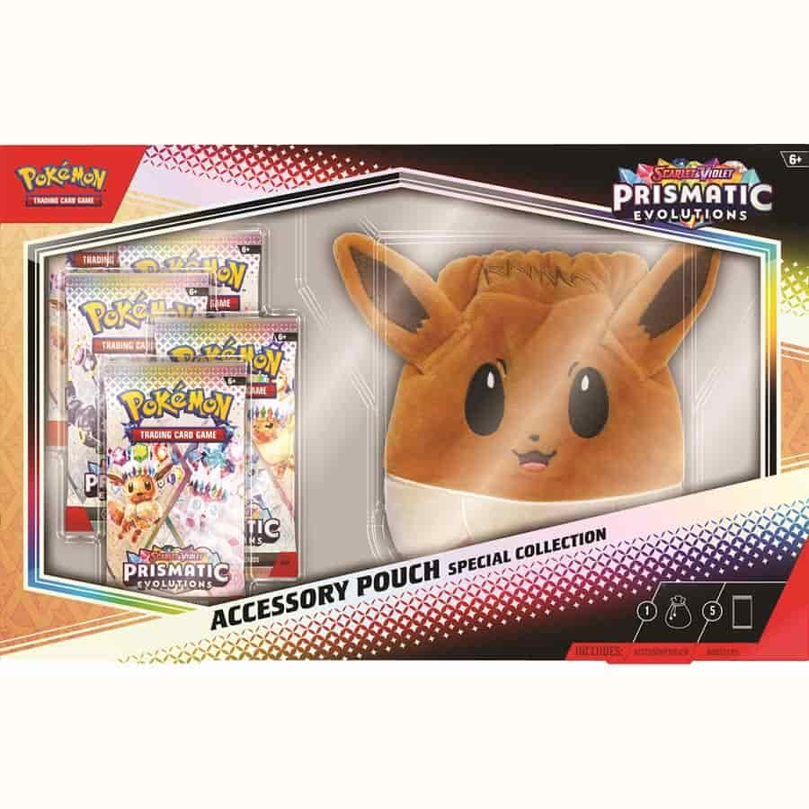 Pokémon TCG: Scarlet & Violet: Prismatic Evolutions - Accessory Pouch Special Collection (Limit 1) - Image 3