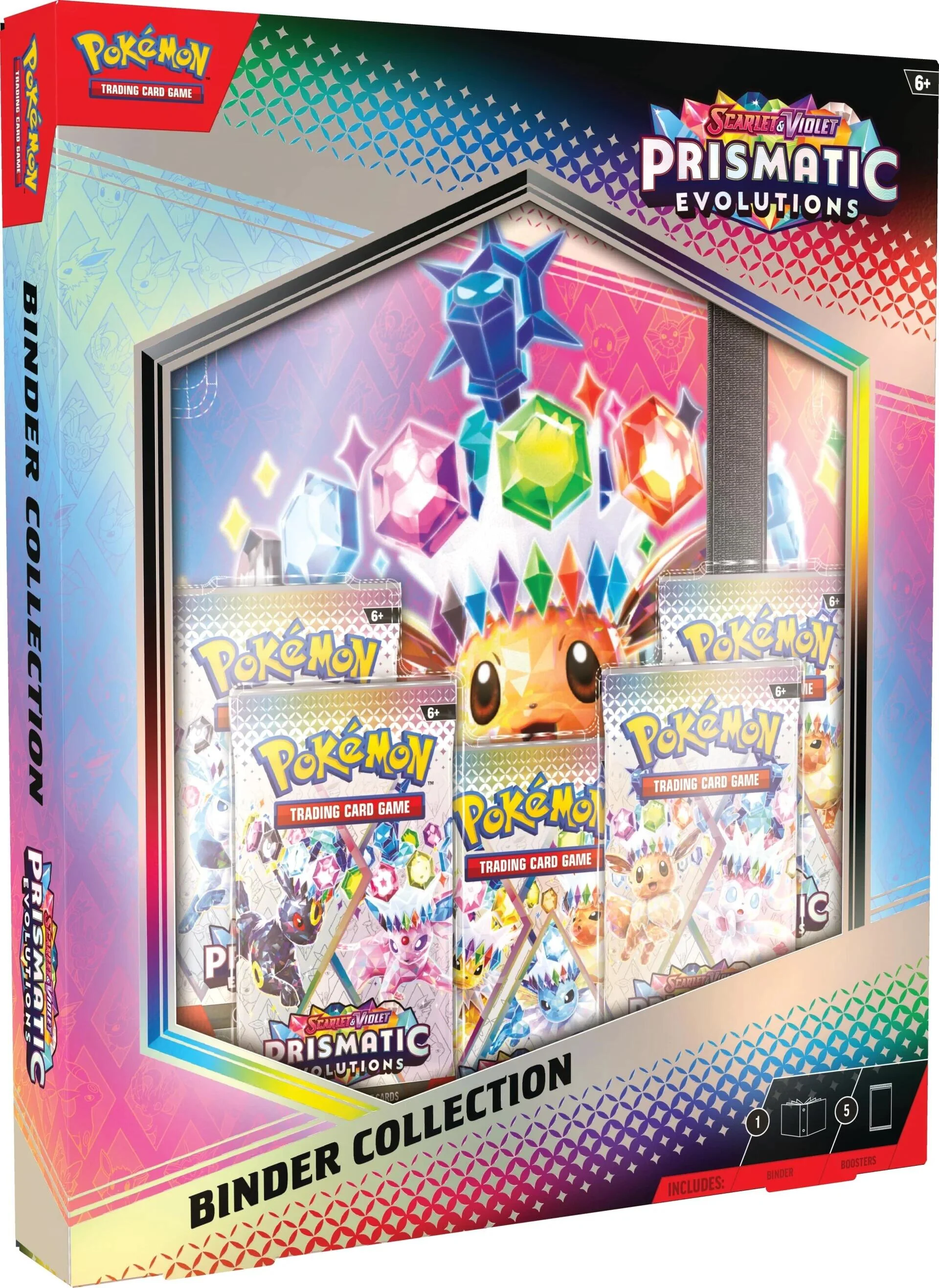 Pokémon TCG: Scarlet & Violet: Prismatic Evolutions - Binder Collection - Image 3