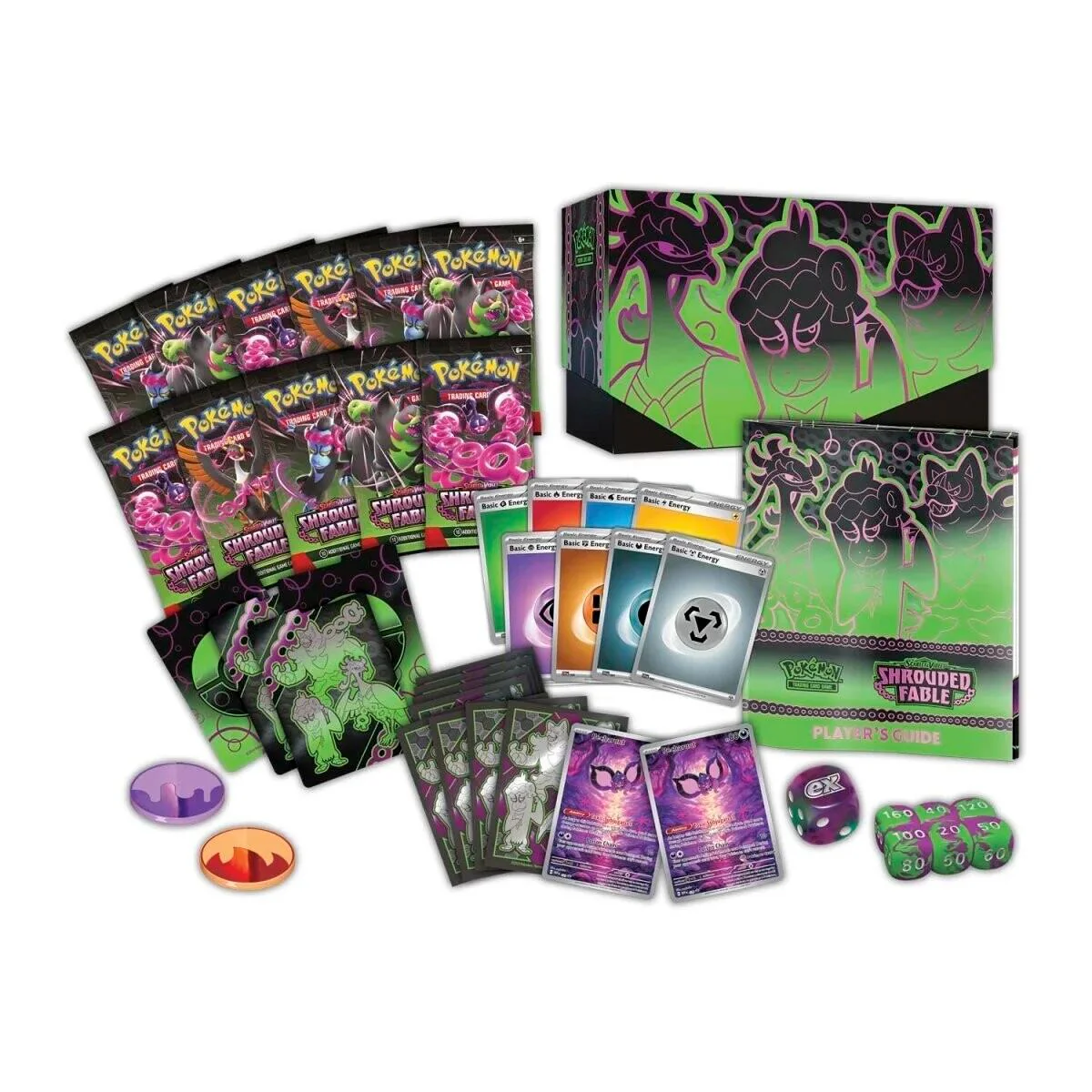 Pokémon TCG: Scarlet & Violet: Shrouded Fable - Elite Trainer Box (Pokemon Center Exclusive) - Image 4