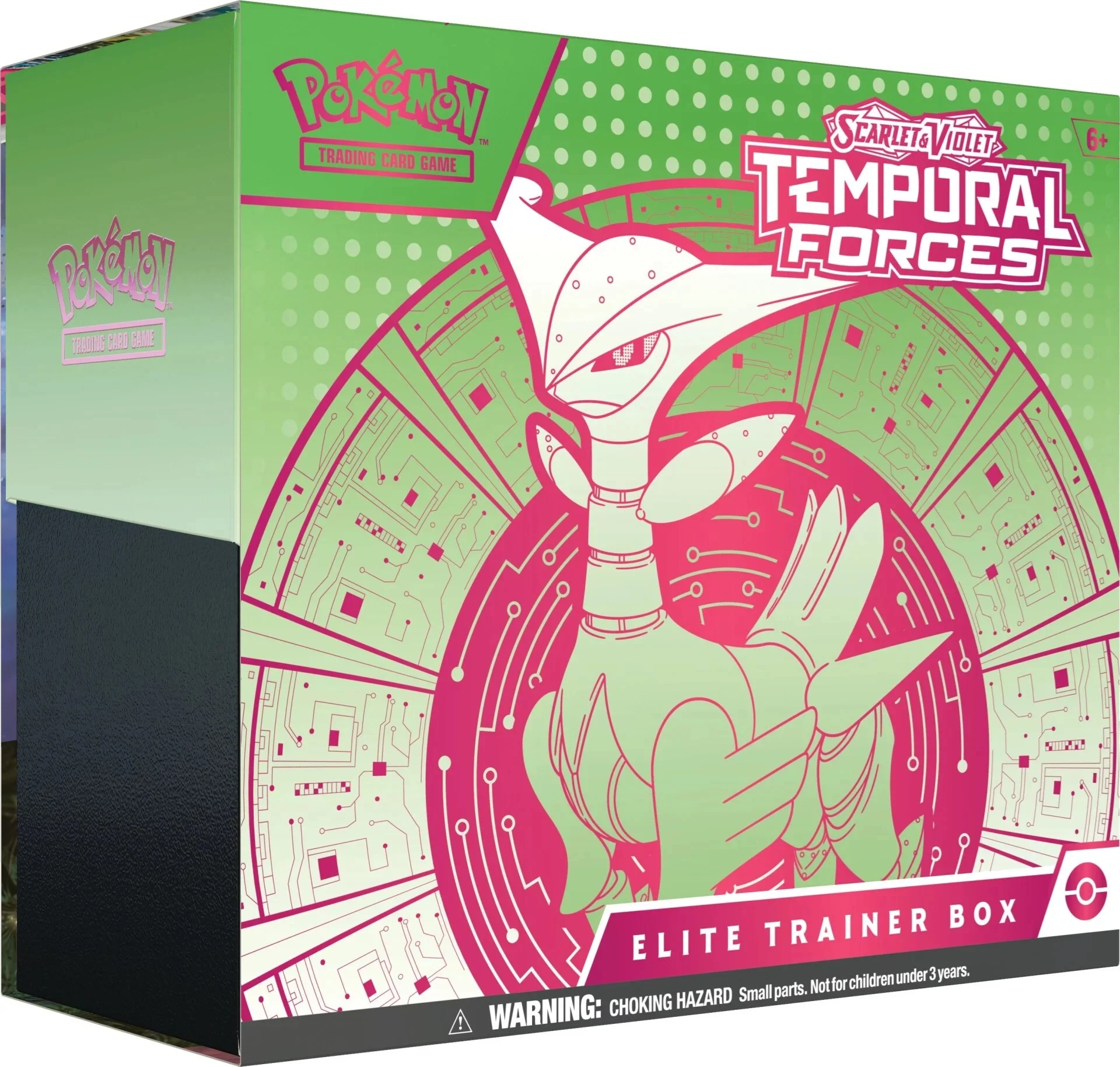 Pokémon TCG: Scarlet & Violet: Temporal Forces - Elite Trainer Box (Iron Leaves) - Image 3