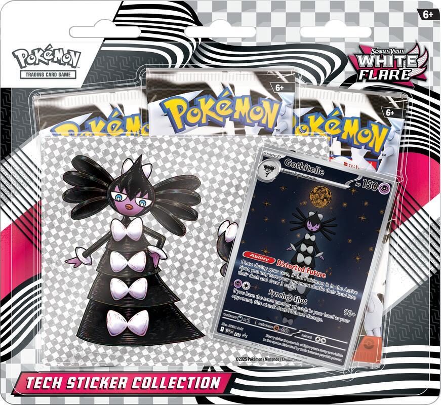 Pokémon TCG: Scarlet & Violet: White Flare - Tech Sticker Collection (Limit 1) - Image 3