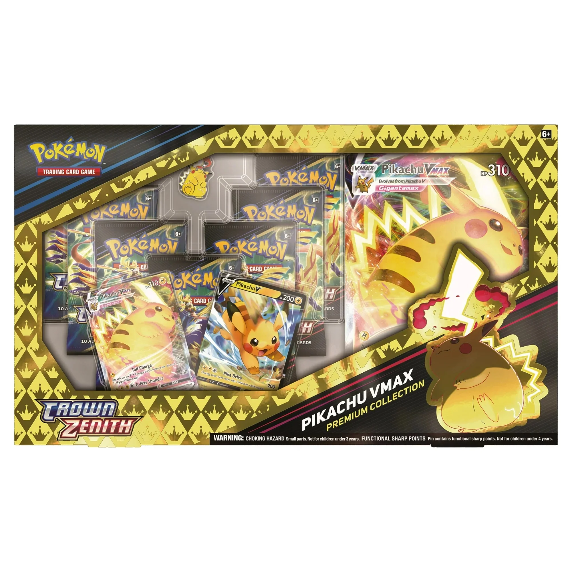 Pokémon TCG: Sword & Shield: Crown Zenith - Premium Collection (Pikachu VMAX) - Image 3