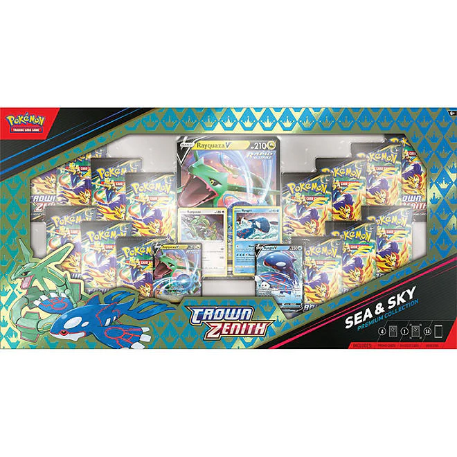 Pokémon TCG: Sword & Shield: Crown Zenith - Sea & Sky Premium Collection - Image 3