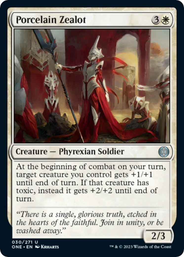 Porcelain Zealot (30) (ONE)