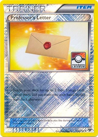 Professor's Letter - 123/146 (Pokemon League) (123/146) (PR)