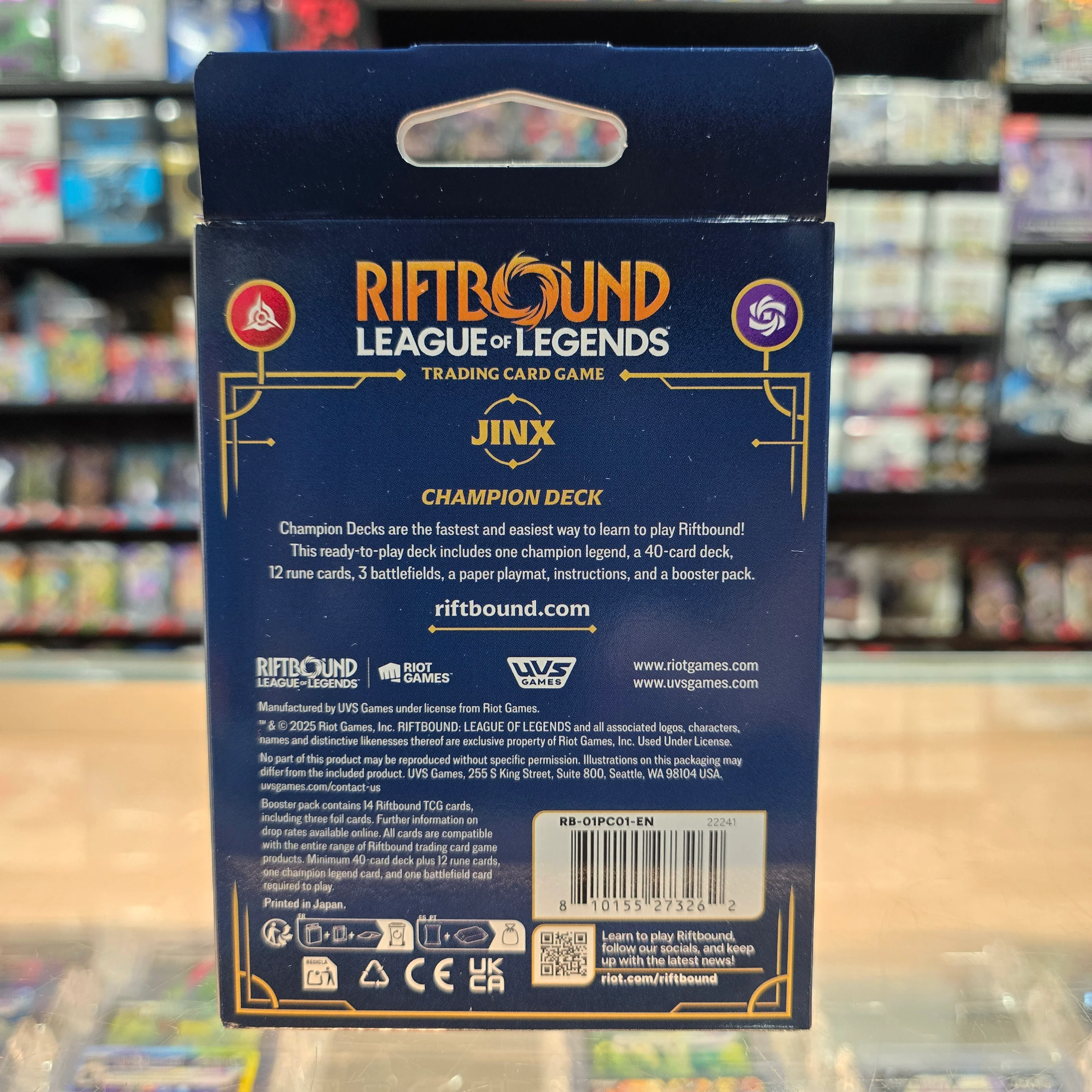 Riftbound TCG: Origins - Champion Deck (Jinx) (Limit 1) - Image 2