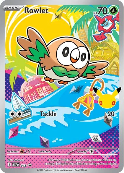 Rowlet - 043 (043) (MEP)