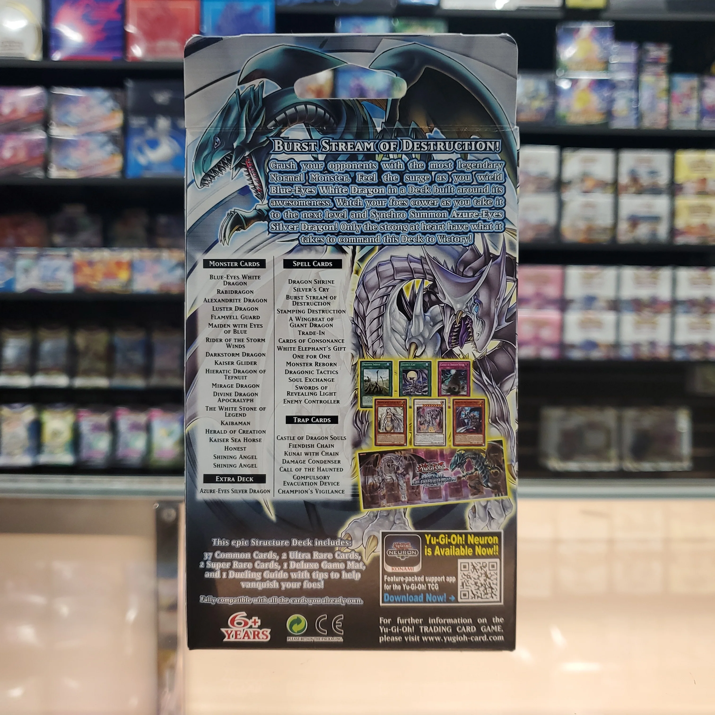 Yu-Gi-Oh! TCG: Saga of Blue-Eyes White Dragon - Structure Deck (Unlimited) - Image 3