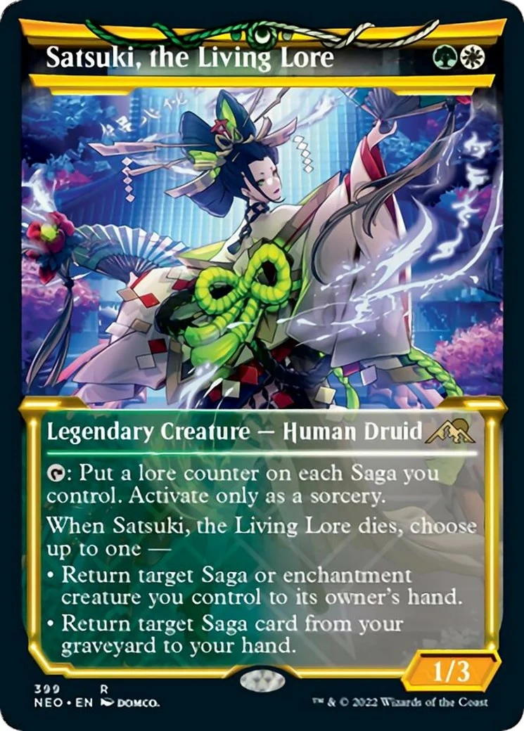 Satsuki, the Living Lore (Showcase) (399) (NEO)