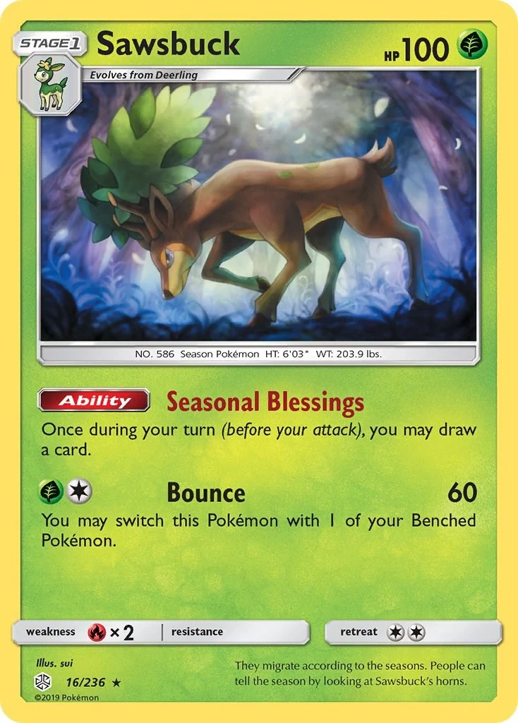 Sawsbuck (16/236) (SM12)