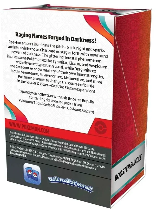 Pokémon TCG: Scarlet & Violet: Obsidian Flames - Booster Bundle - Image 4
