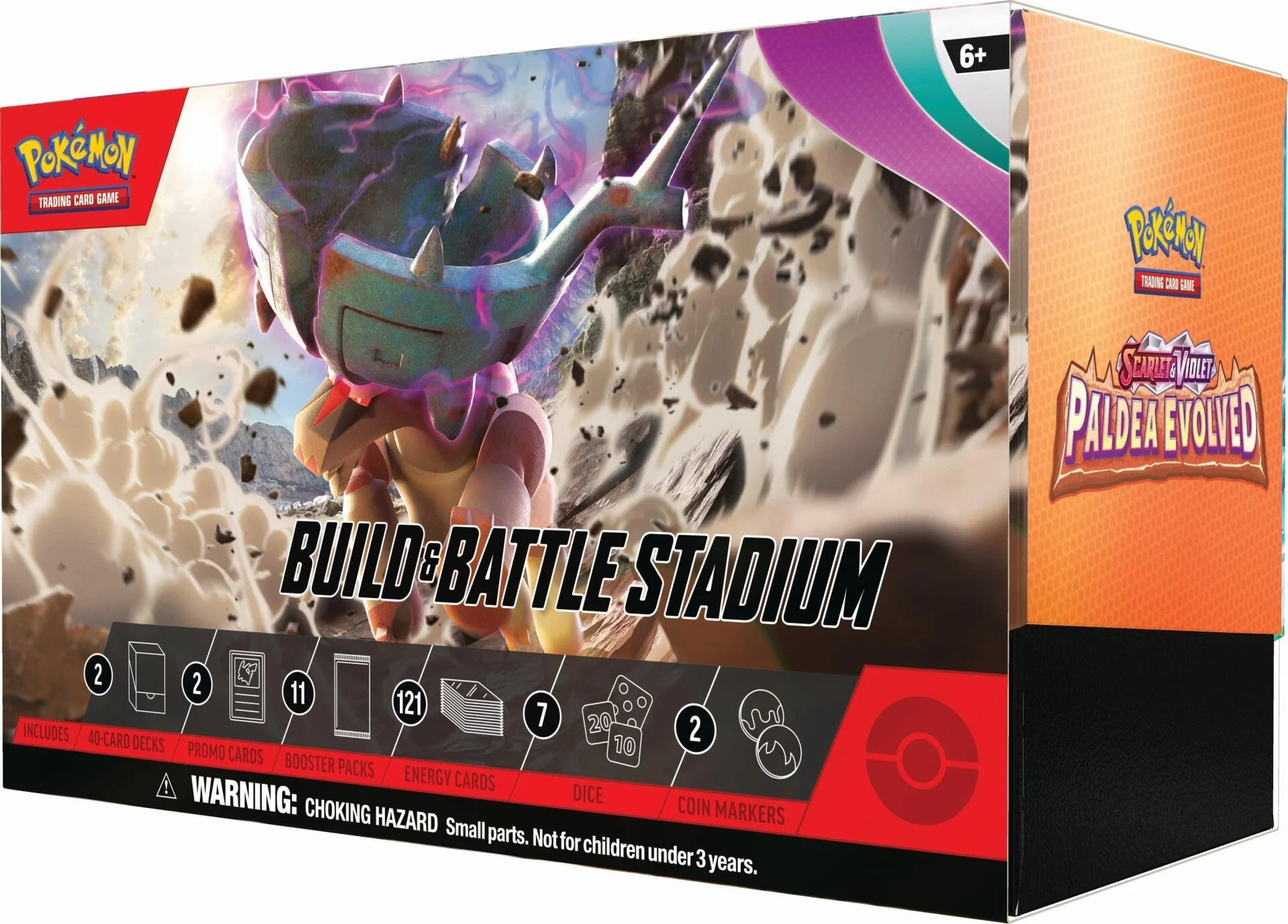 Pokémon TCG: Scarlet & Violet: Paldea Evolved - Build & Battle Stadium - Image 3