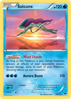 Suicune - 30/122 (Cosmos Holo) (030/122) (BLE)