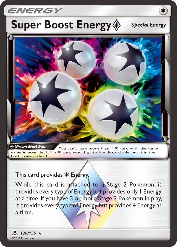 Super Boost Energy Prism Star (136/156) (SM05)