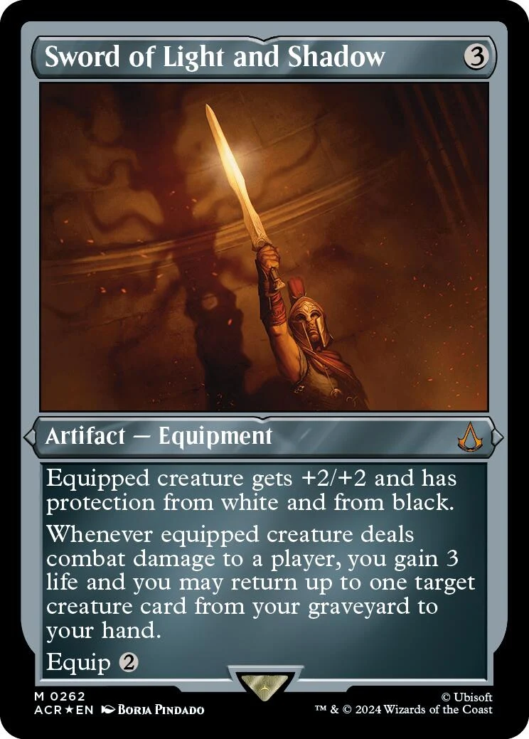 Sword of Light and Shadow (Foil Etched) (262) (ACR)