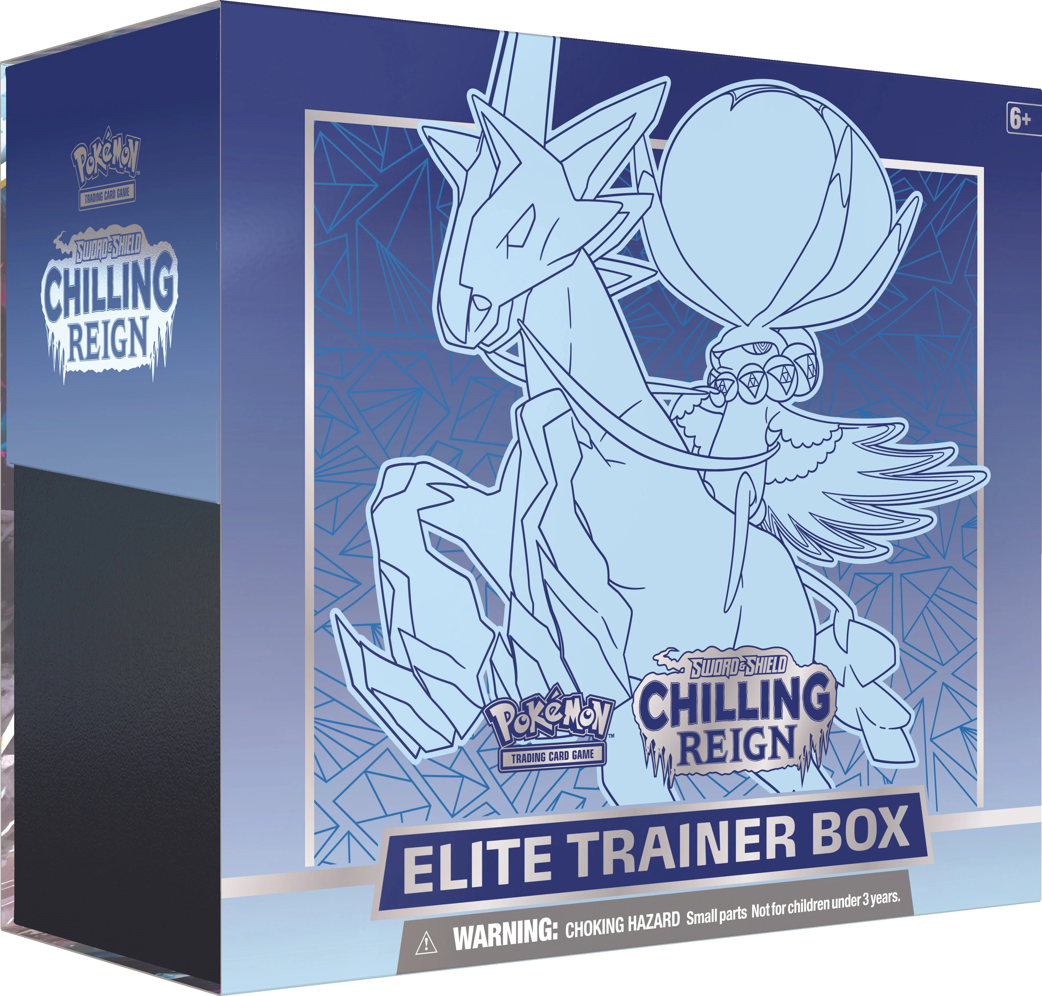 Pokémon TCG: Sword & Shield: Chilling Reign - Elite Trainer Box (Ice Rider Calyrex) - Image 3