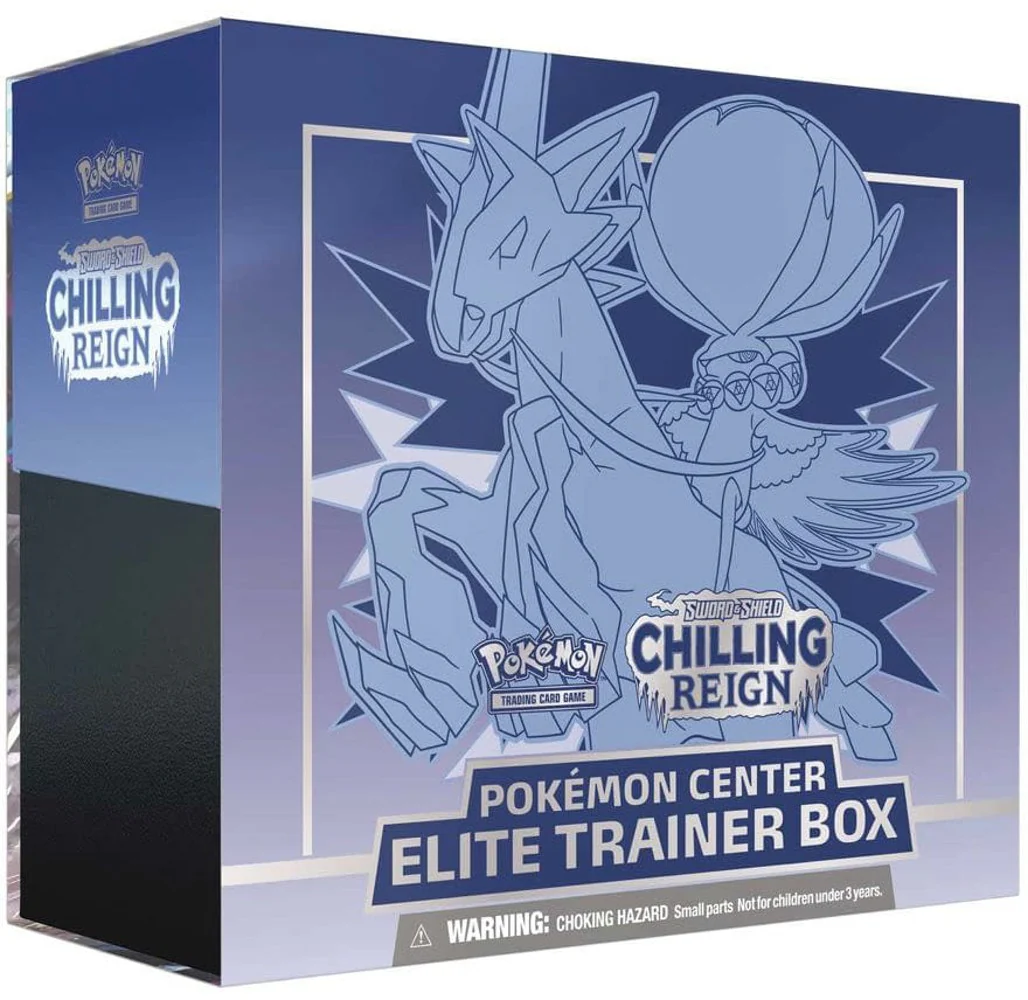 Pokémon TCG: Sword & Shield: Chilling Reign - Elite Trainer Box (Ice Rider Calyrex) (Pokemon Center Exclusive) - Image 3