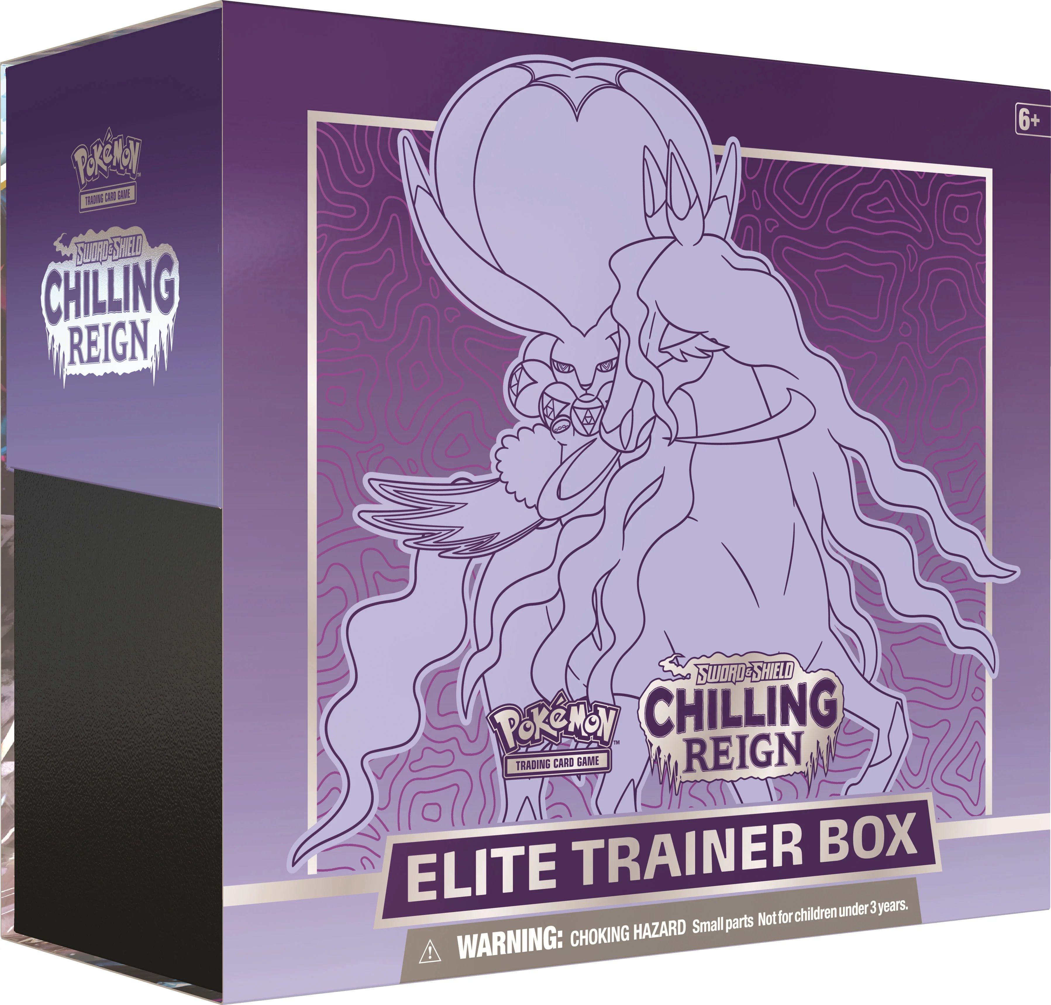 Pokémon TCG: Sword & Shield: Chilling Reign - Elite Trainer Box (Shadow Rider Calyrex) - Image 3