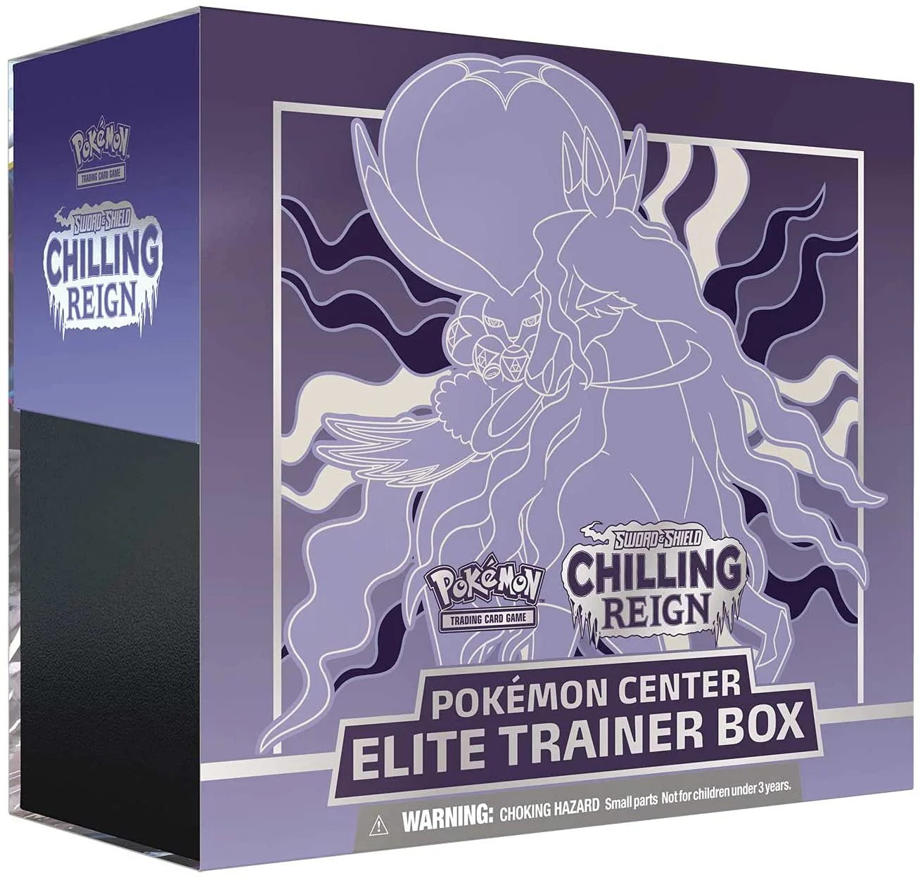 Pokémon TCG: Sword & Shield: Chilling Reign - Elite Trainer Box (Shadow Rider Calyrex) (Pokemon Center Exclusive) - Image 3