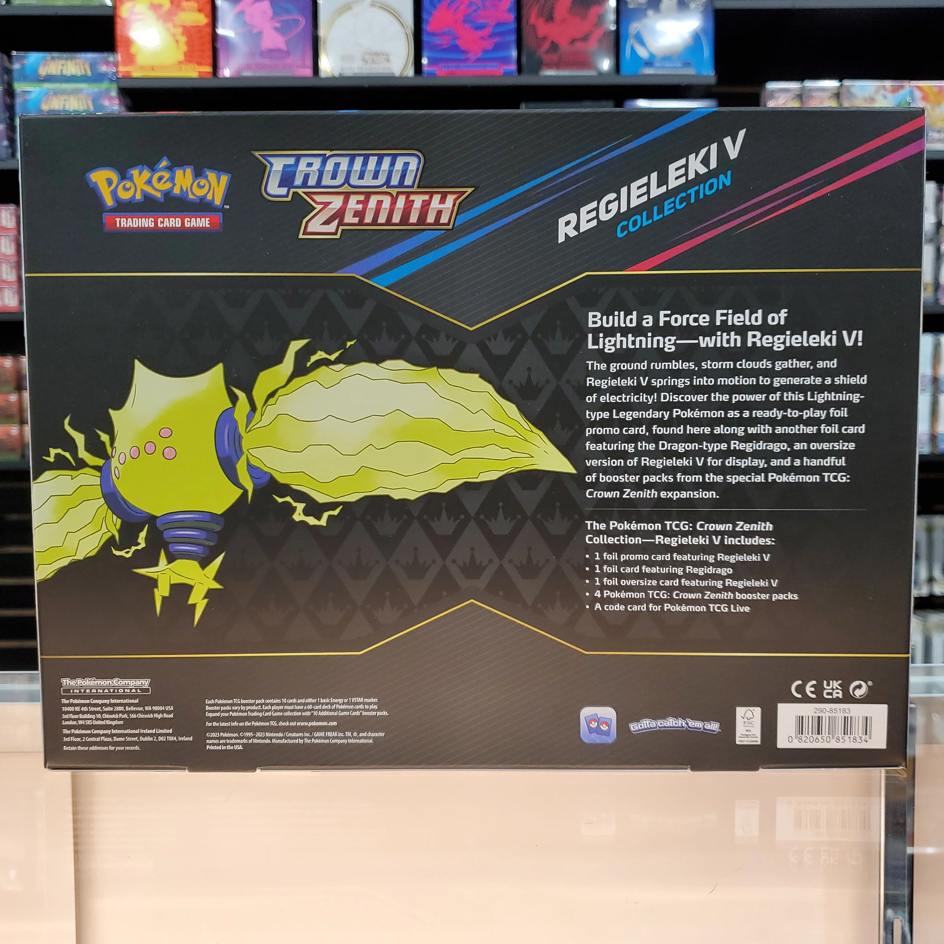 Pokémon TCG: Sword & Shield: Crown Zenith - Collection (Regieleki V) - Image 3