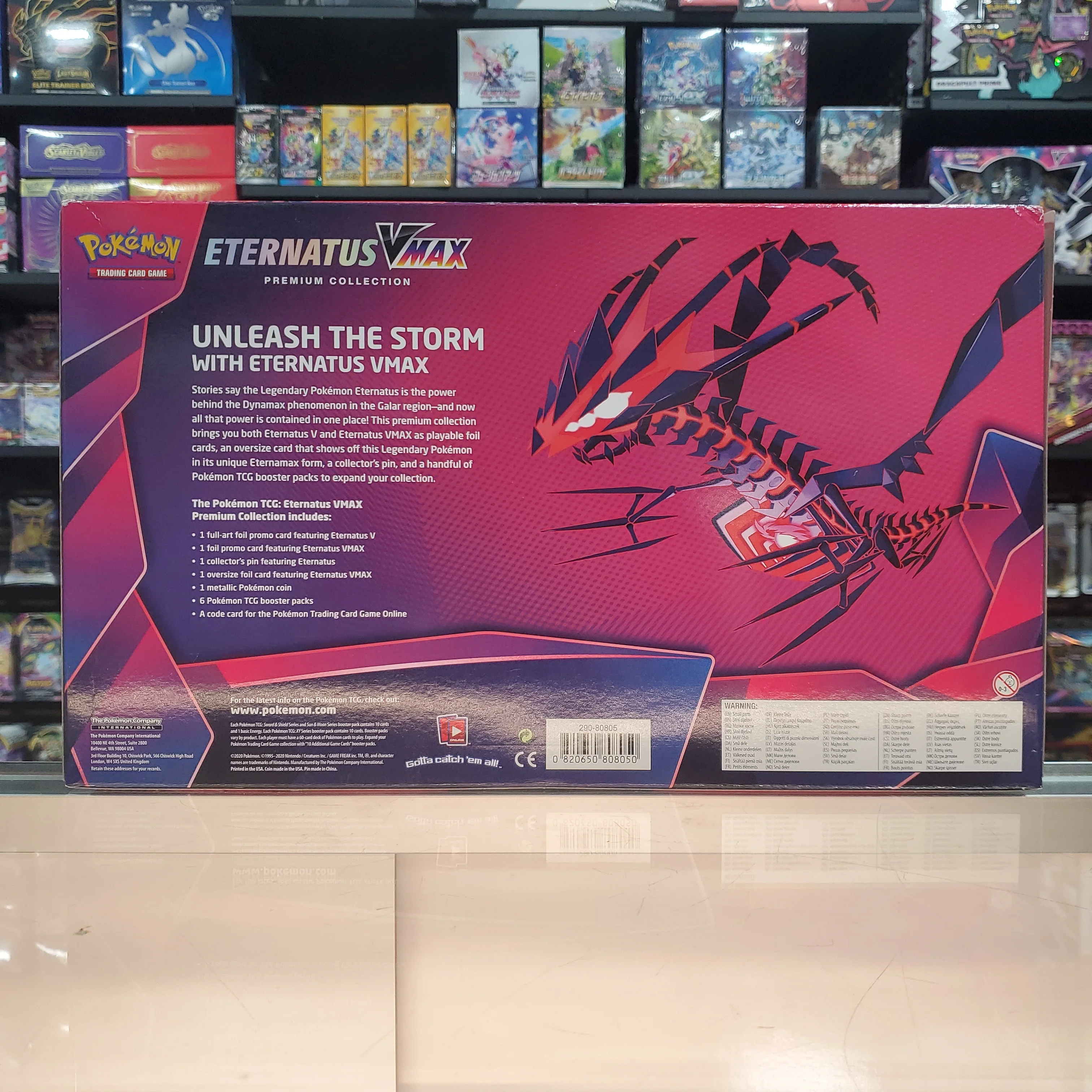 Pokemon TCG: Sword & Shield: Darkness Ablaze - Premium Collection (Eternatus VMAX) - Image 3