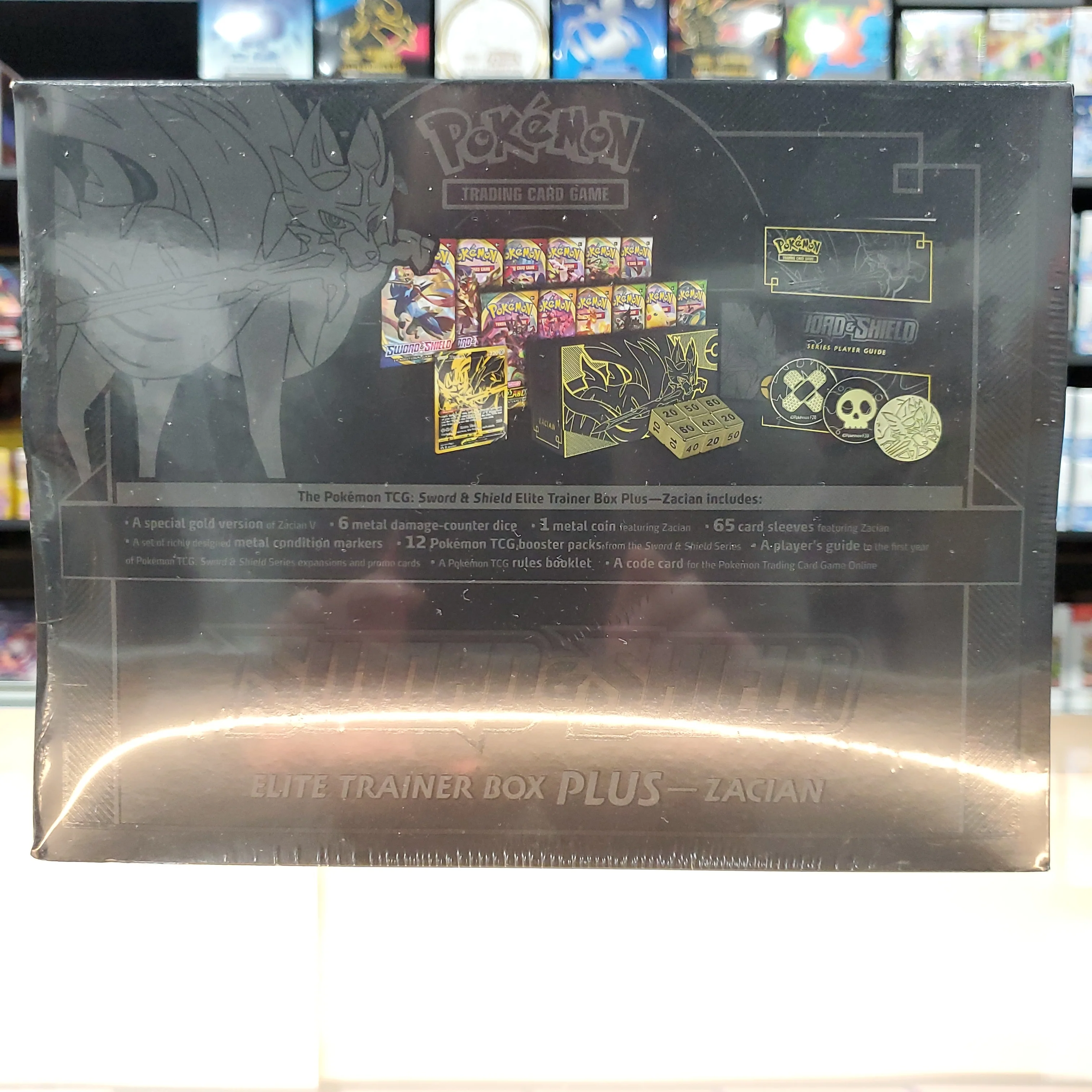 Pokémon TCG: Sword & Shield - Elite Trainer Box Plus (Zacian) - Image 3