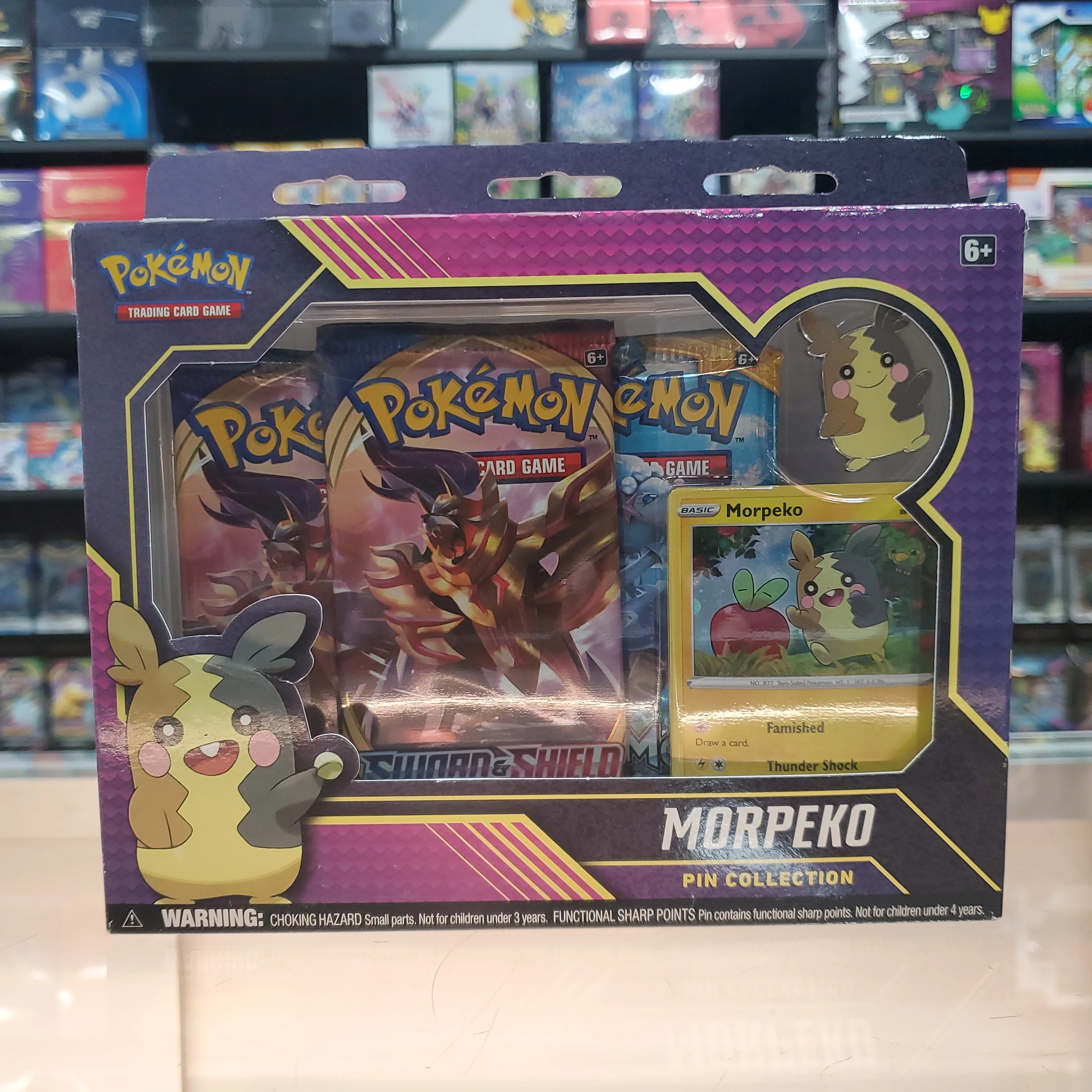 Pokémon TCG: Sword & Shield - Pin Collection (Morpeko)
