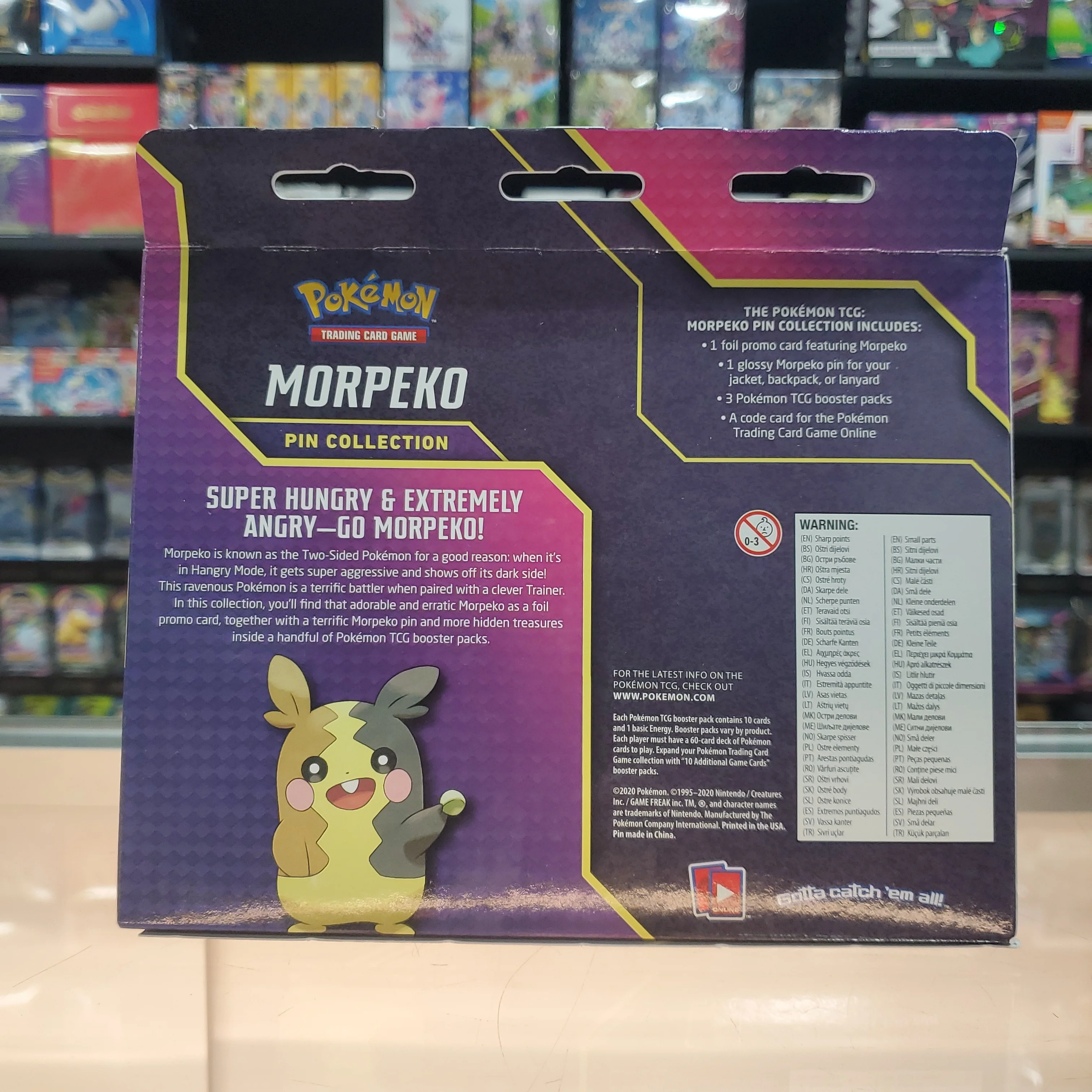Pokémon TCG: Sword & Shield - Pin Collection (Morpeko) - Image 3