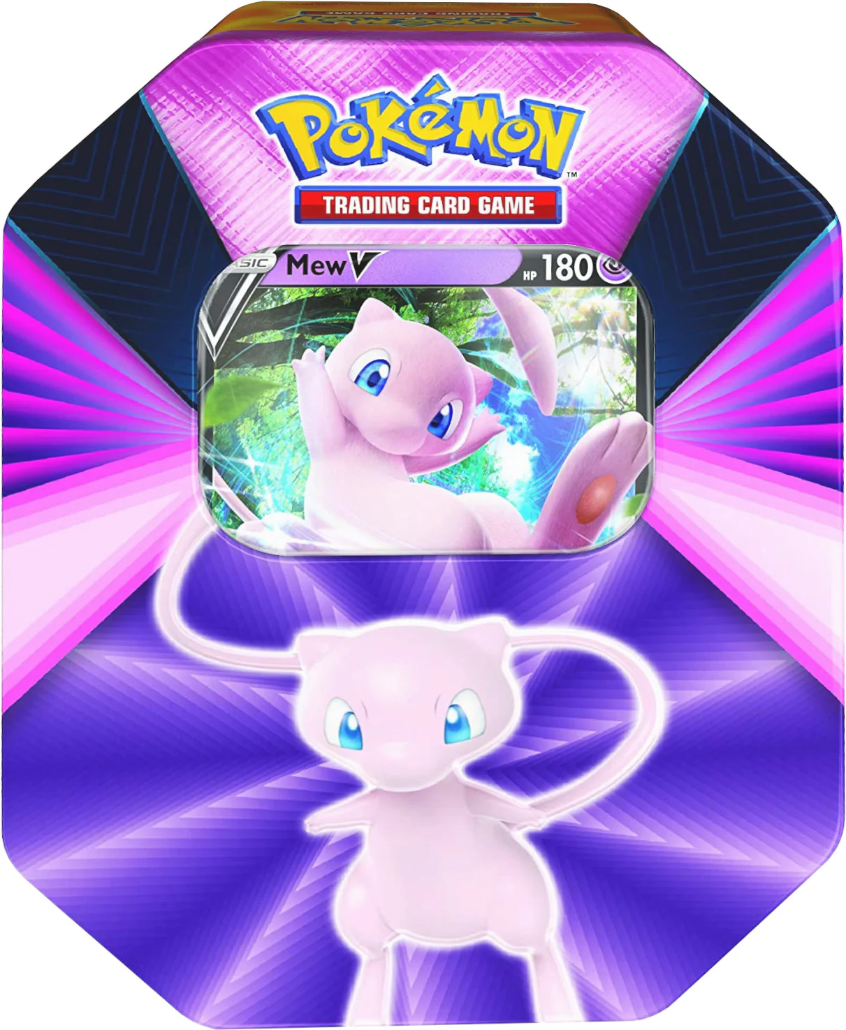 Pokémon TCG: Sword & Shield: Vivid Voltage - V Forces Tin (Mew V)