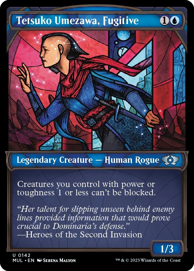 Tetsuko Umezawa, Fugitive (Halo Foil) (142) (MUL)