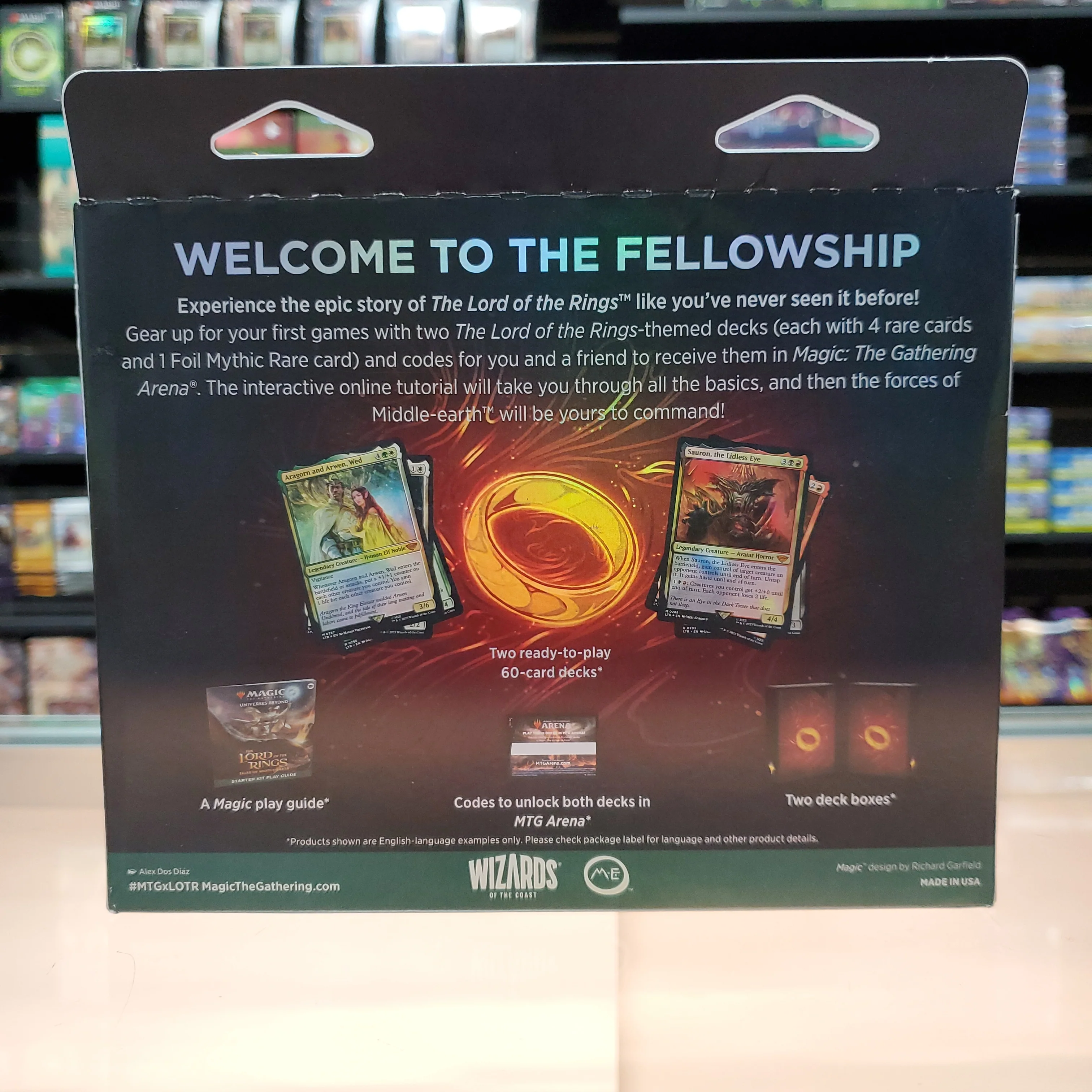 Magic: The Gathering - The Lord of the Rings: Tales of Middle-earth - Starter Kit - Image 2