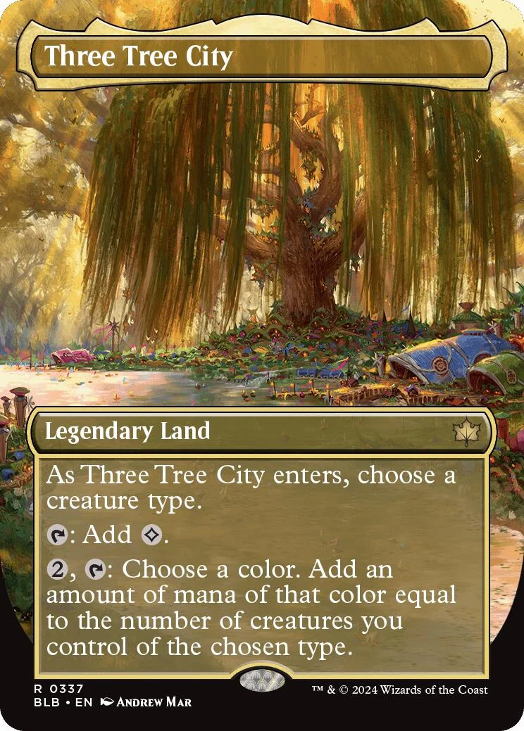 Three Tree City (Borderless) (0337) (337) (BLB)