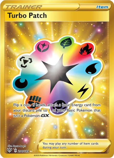 Turbo Patch (Secret) (200/189) (SWSH03)