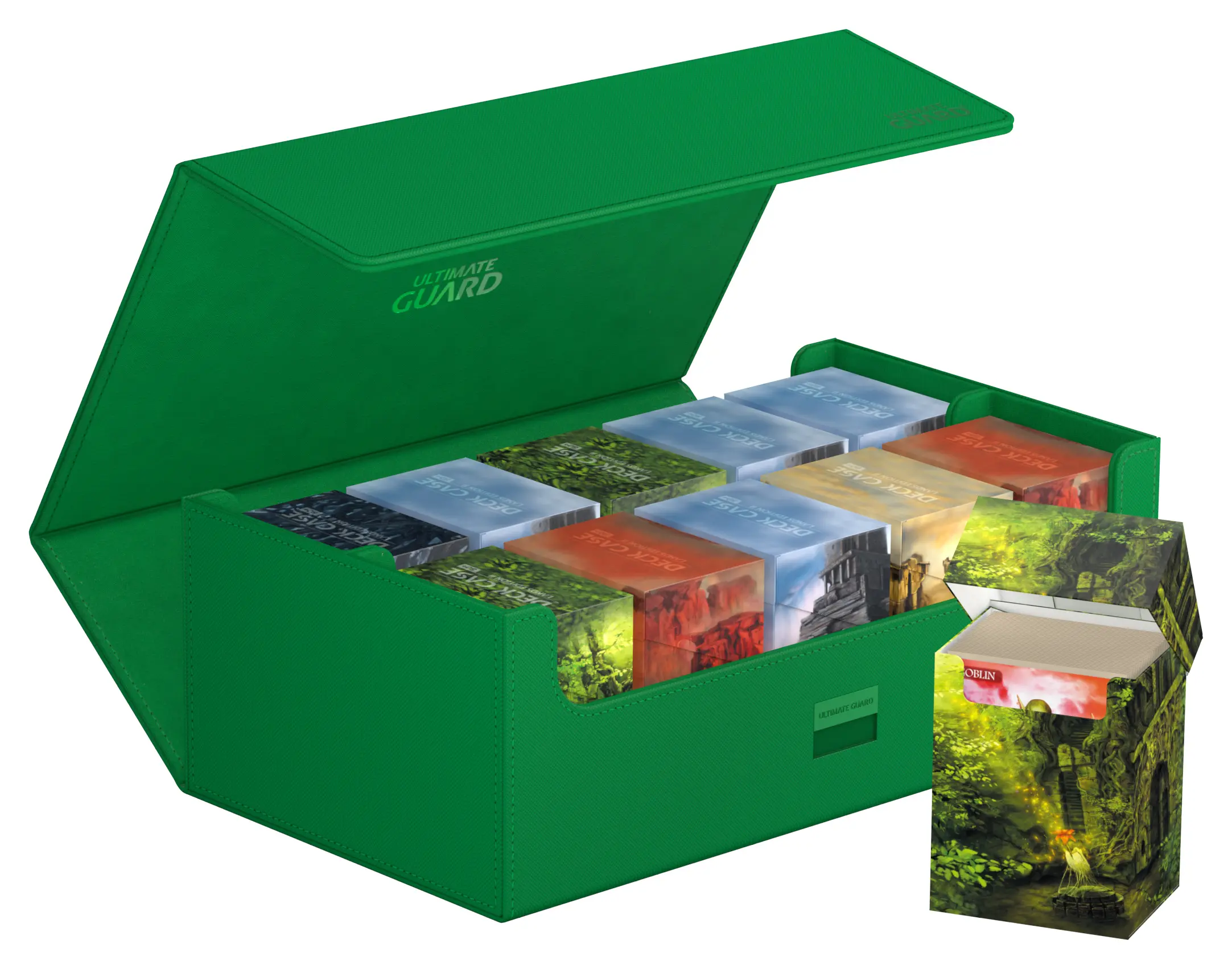 Ultimate Guard - Arkhive 800+ Xenoskin Deck Case - Green - Image 6
