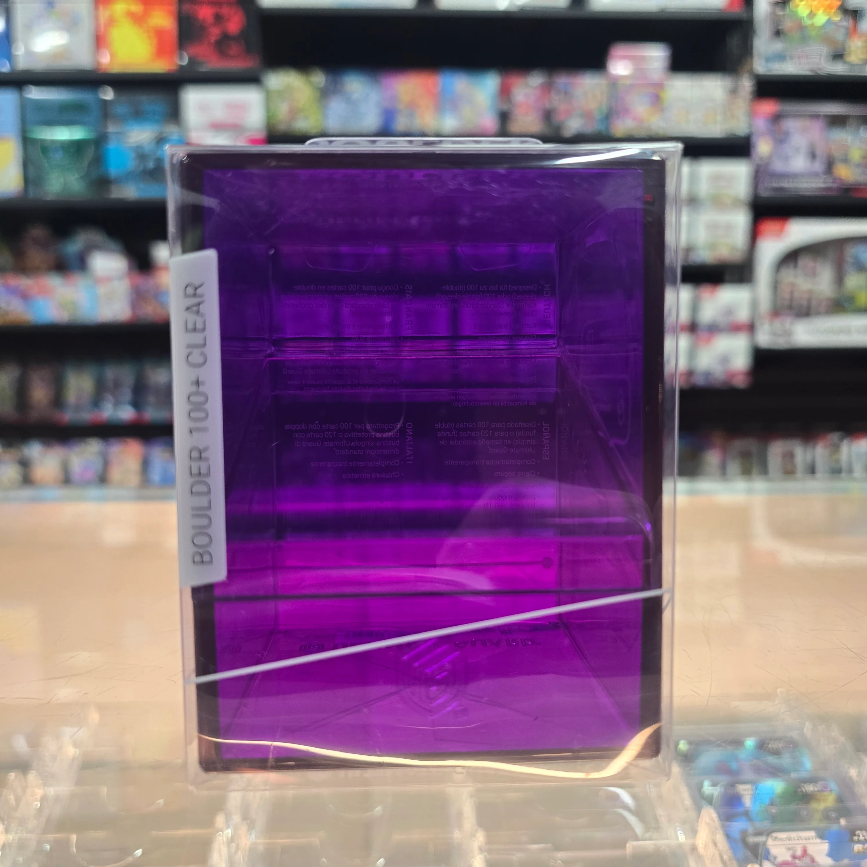 Ultimate Guard - Boulder Deck Case 100+ (Clear Amethyst) - Image 4