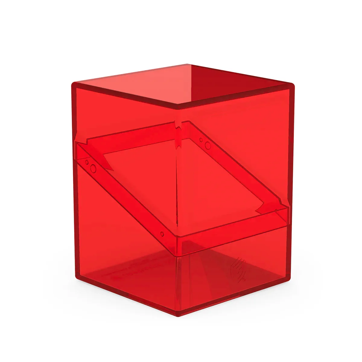 Ultimate Guard - Boulder Deck Case 100+ (Clear Ruby)