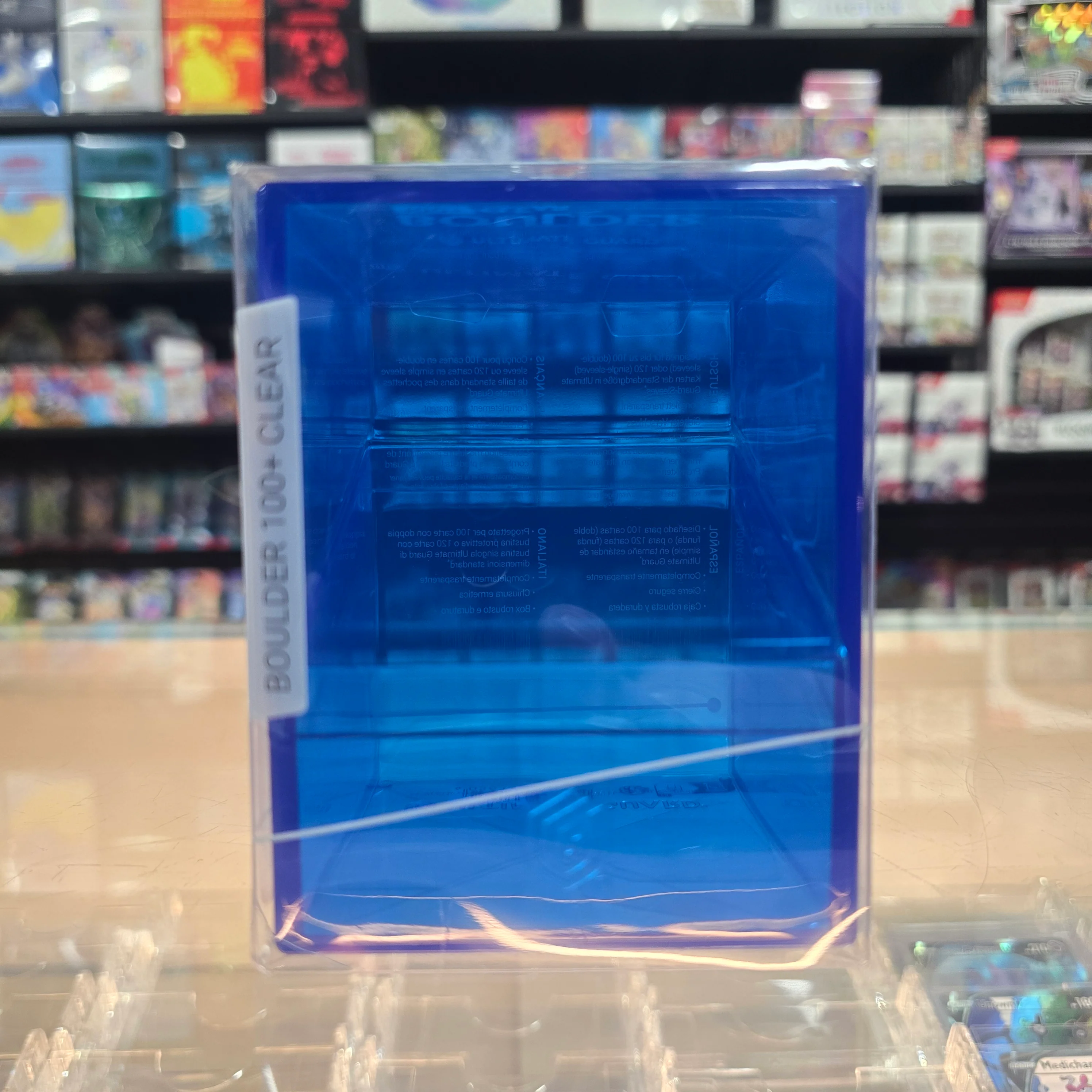 Ultimate Guard - Boulder Deck Case 100+ (Clear Sapphire) - Image 4