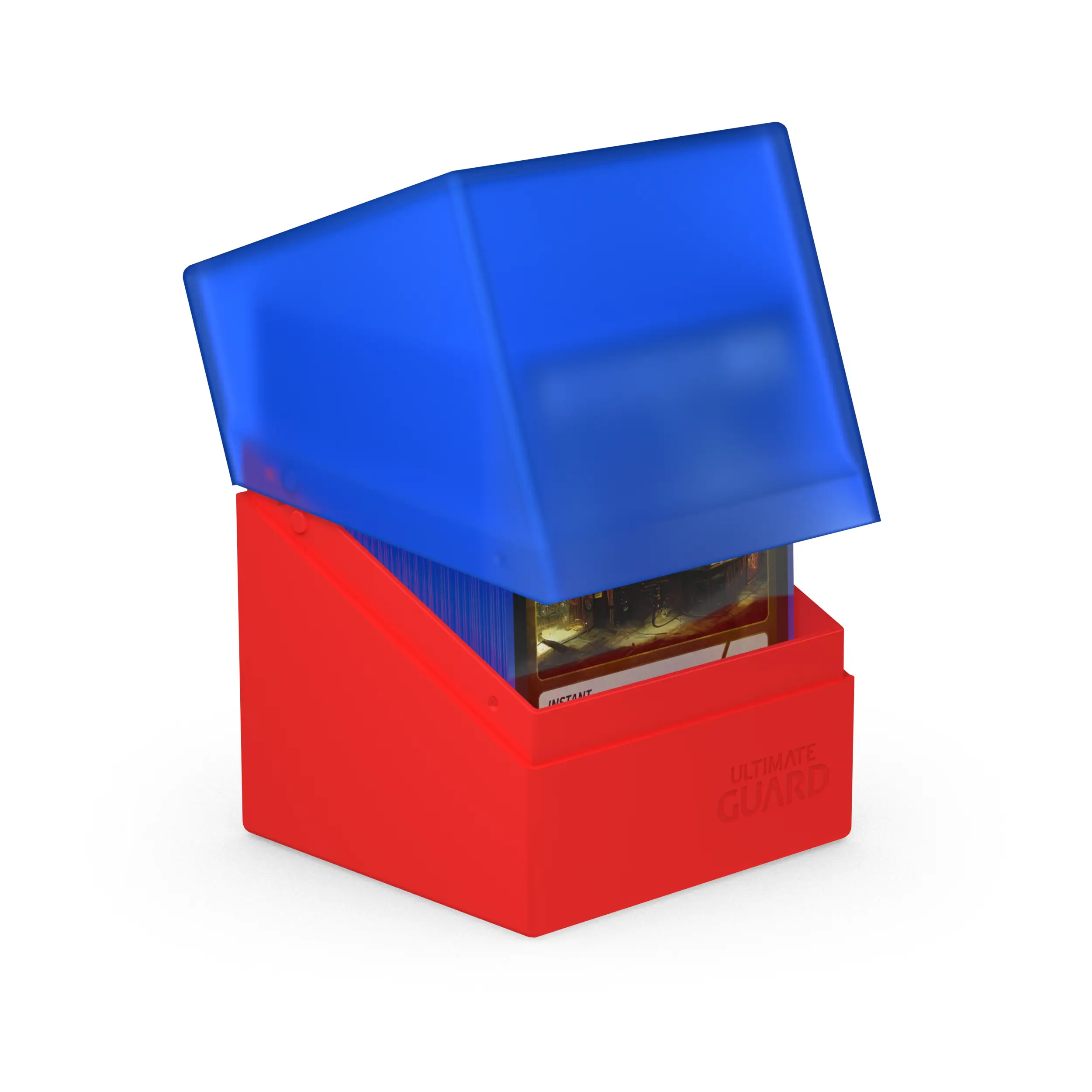 Ultimate Guard - Boulder Deck Case 100+ Synergy (Blue/Red) - Image 2