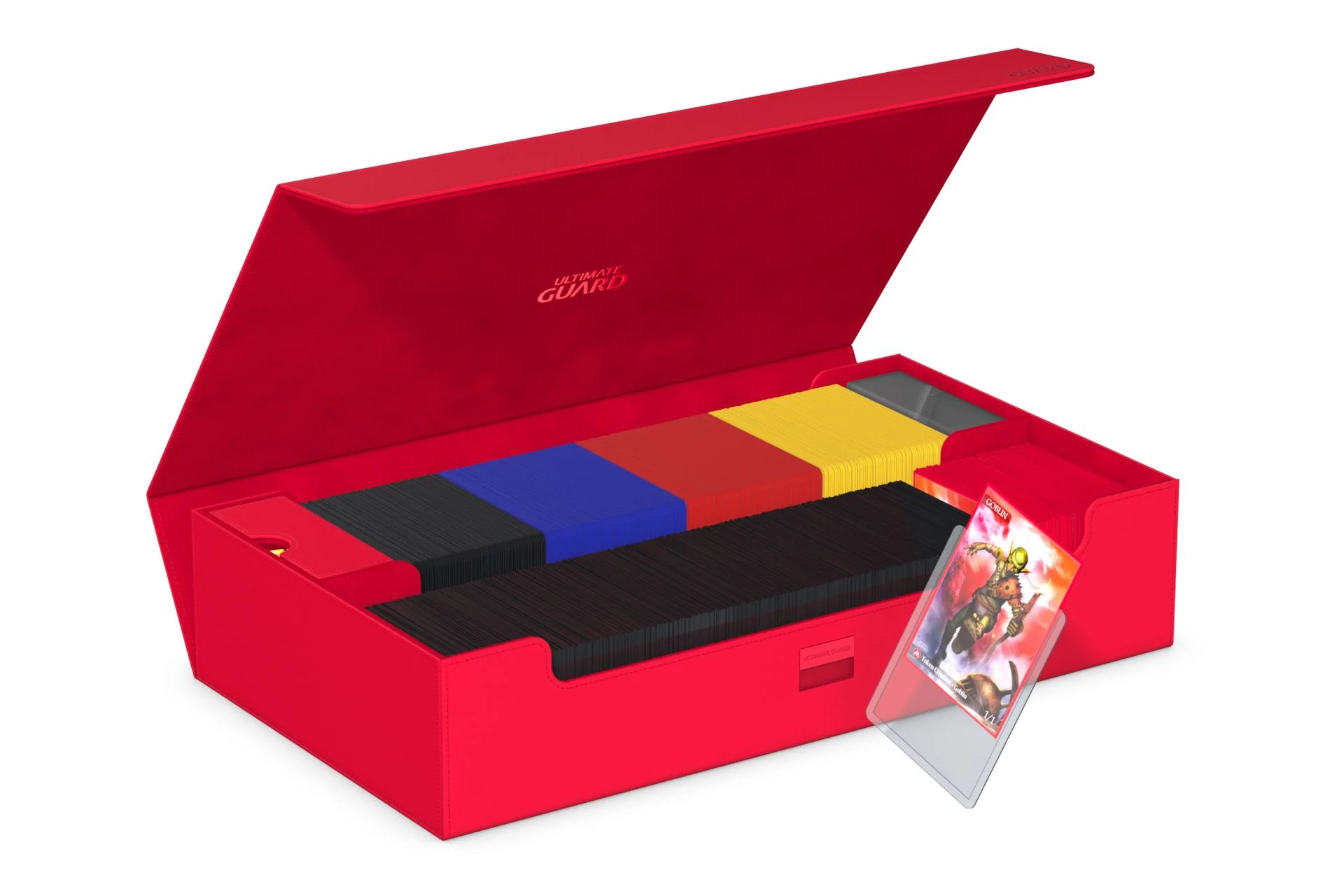 Ultimate Guard: Omnihive 1000+ Deck Box - Monocolor Red - Image 3