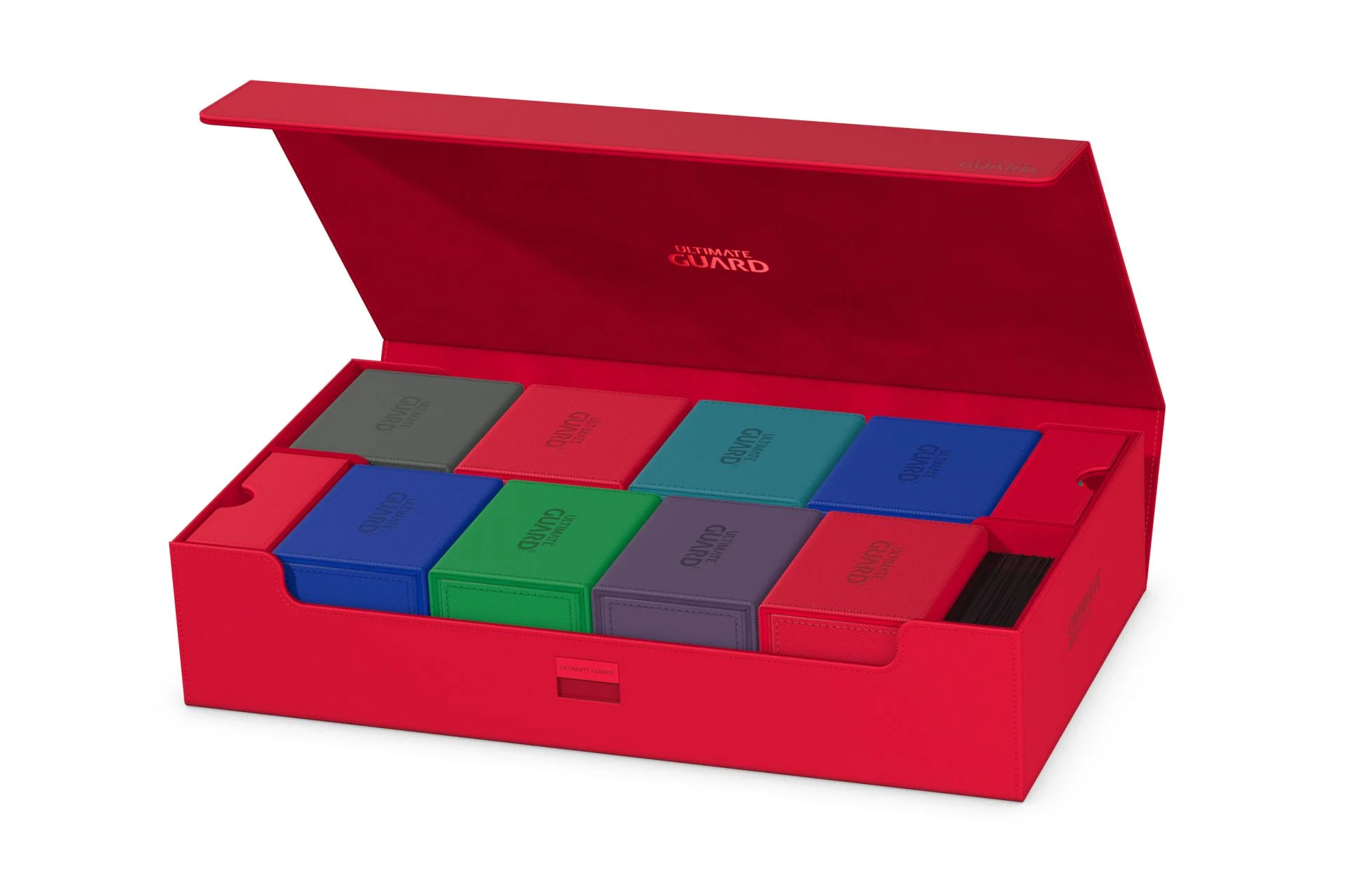 Ultimate Guard: Omnihive 1000+ Deck Box - Monocolor Red - Image 4