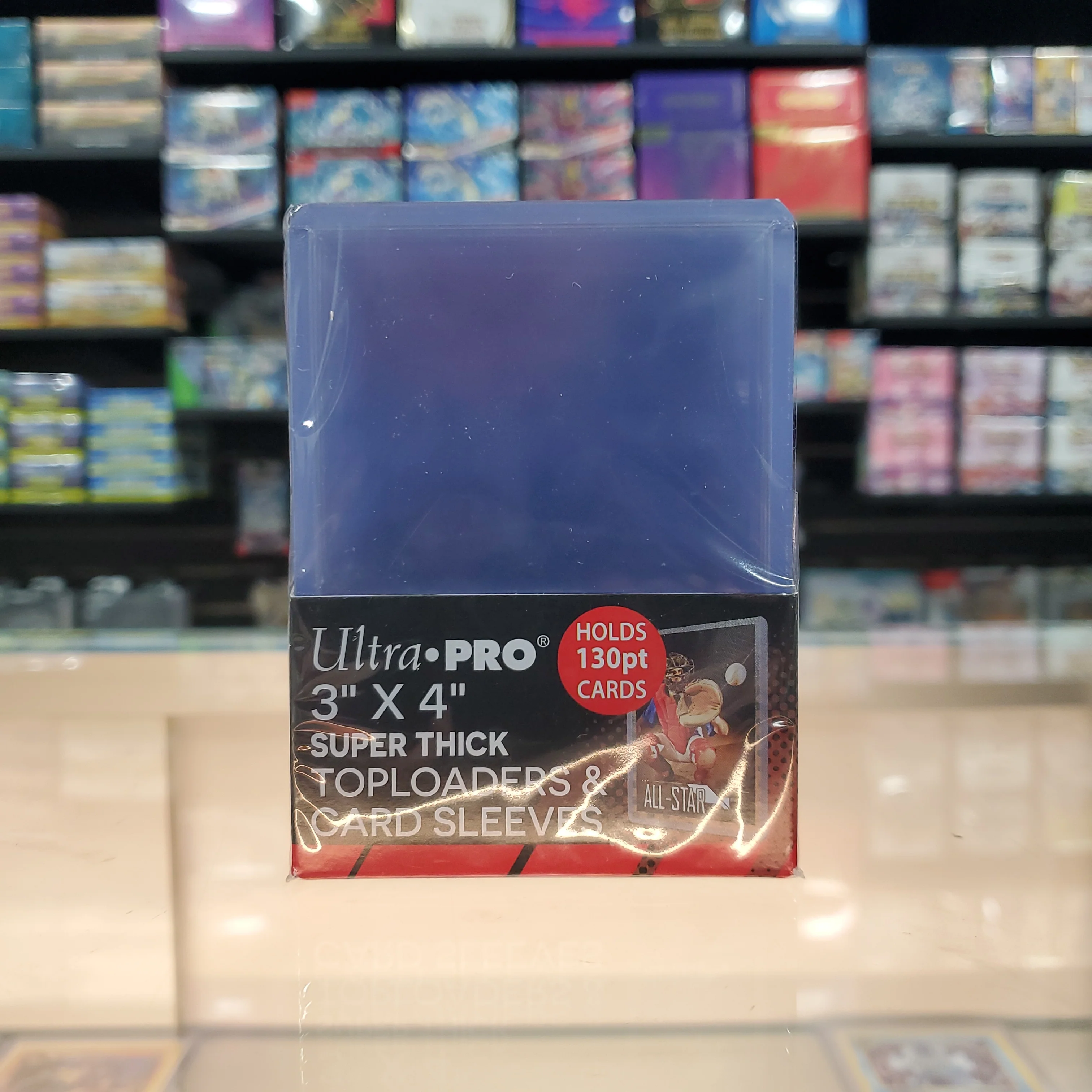 Ultra-PRO: 3"x4" Super Thick Toploader & Card Sleeve 130pt (10CT)