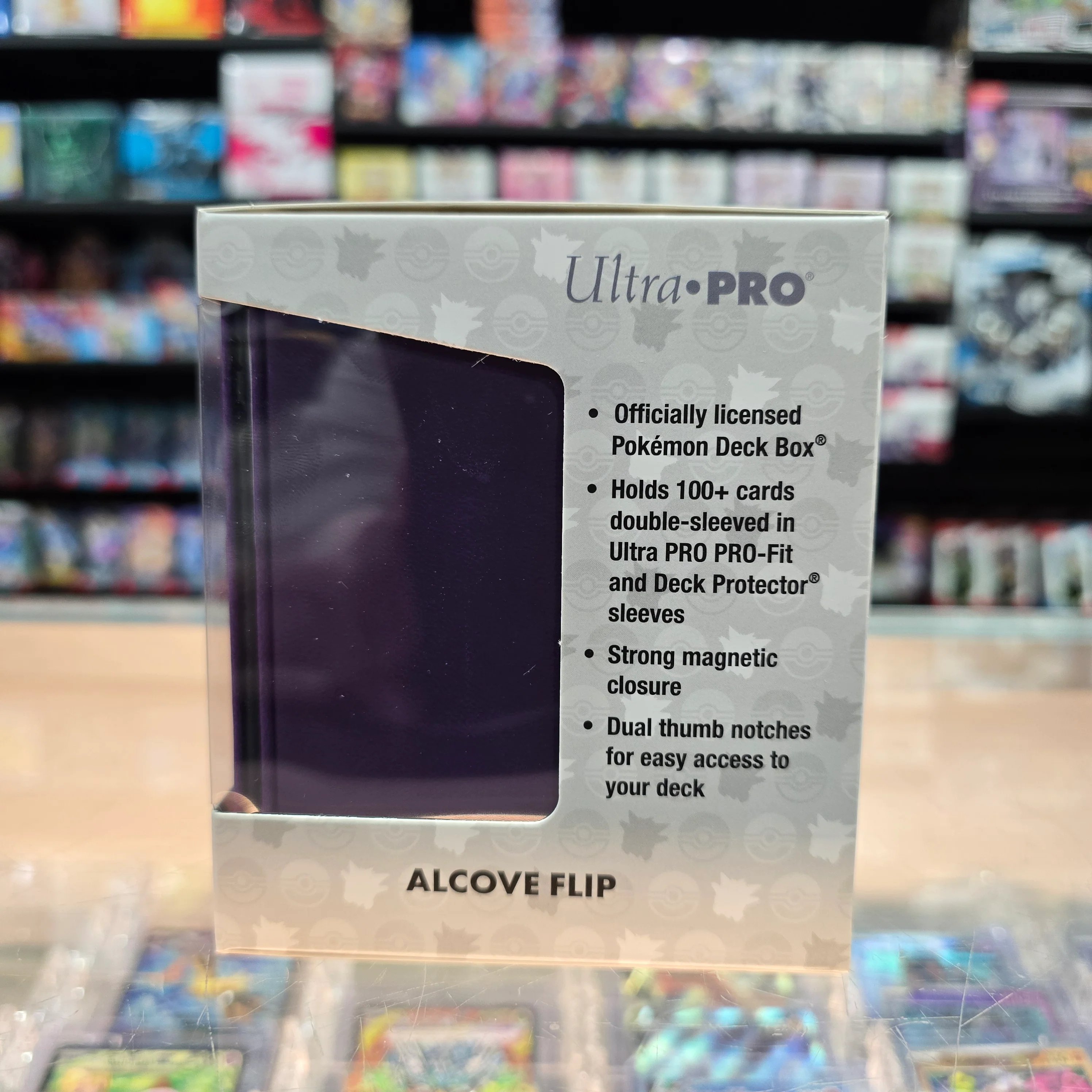 Ultra-PRO: Elite Series Pokémon Alcove Flip Box - Gengar - Image 2