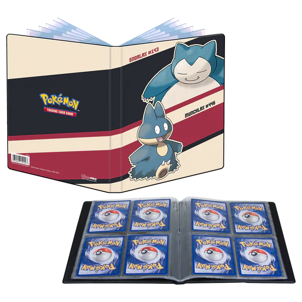 Ultra-PRO: Pokémon 4 Pocket Binder - Snorlax & Munchlax - Image 2
