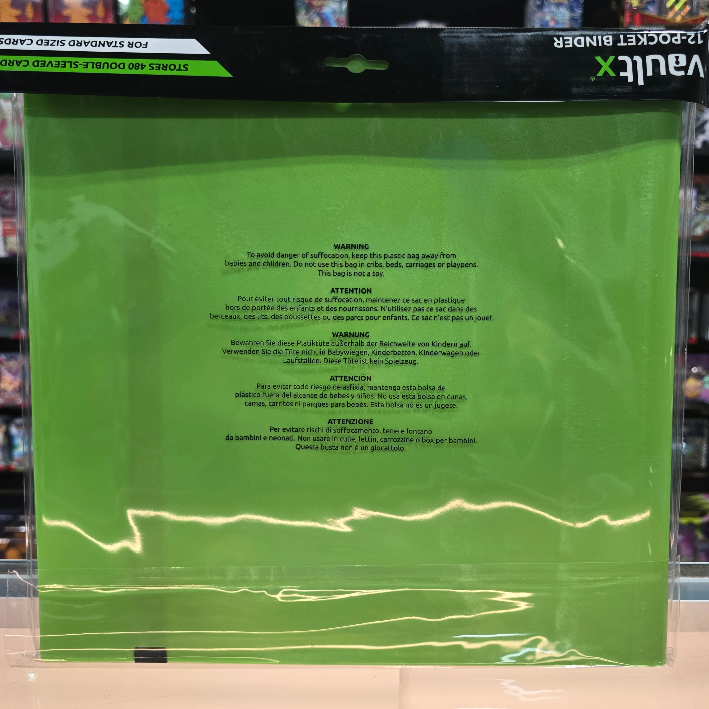 Vault X: 12-Pocket Binder (Green) - Image 5