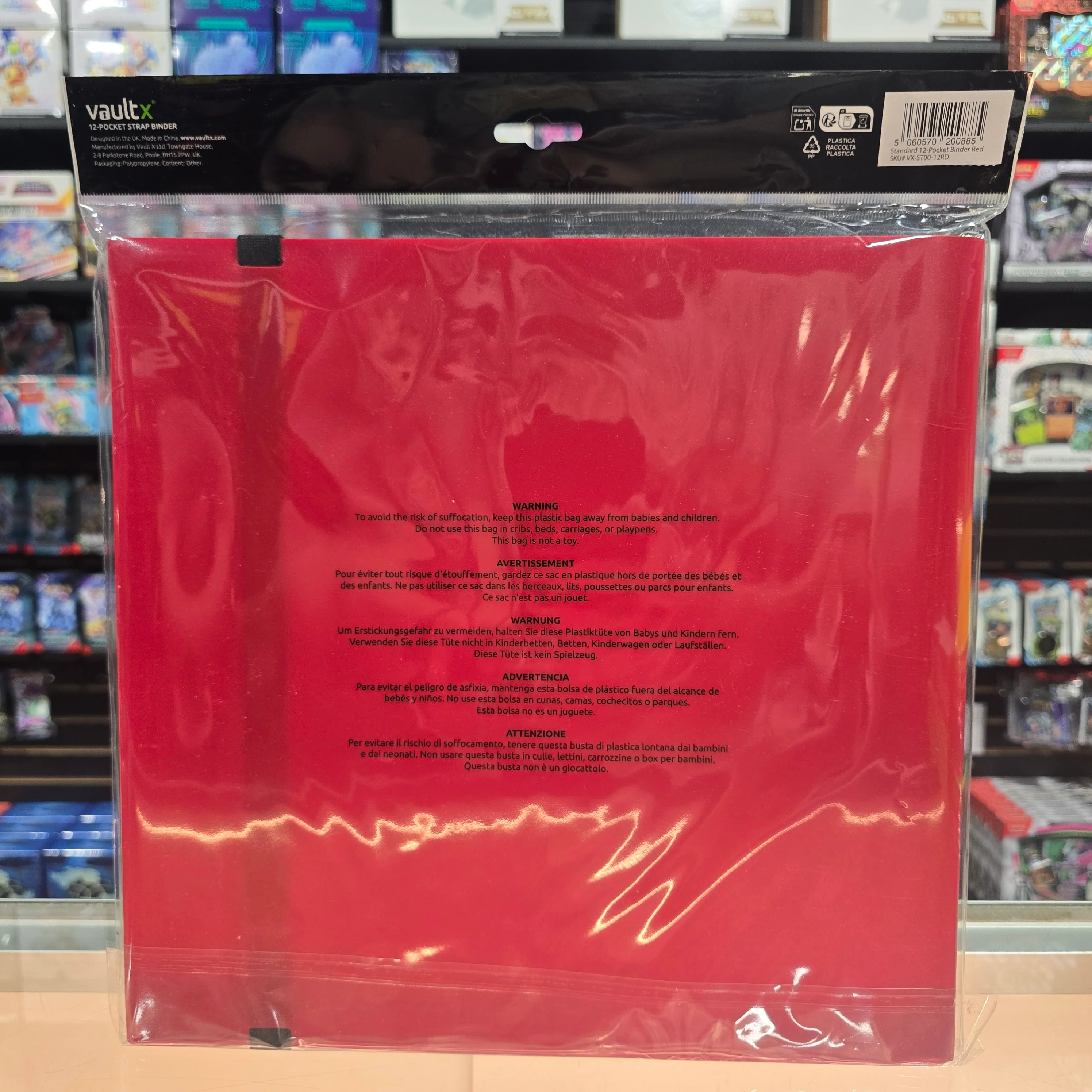 Vault X: 12-Pocket Binder (Red) - Image 5