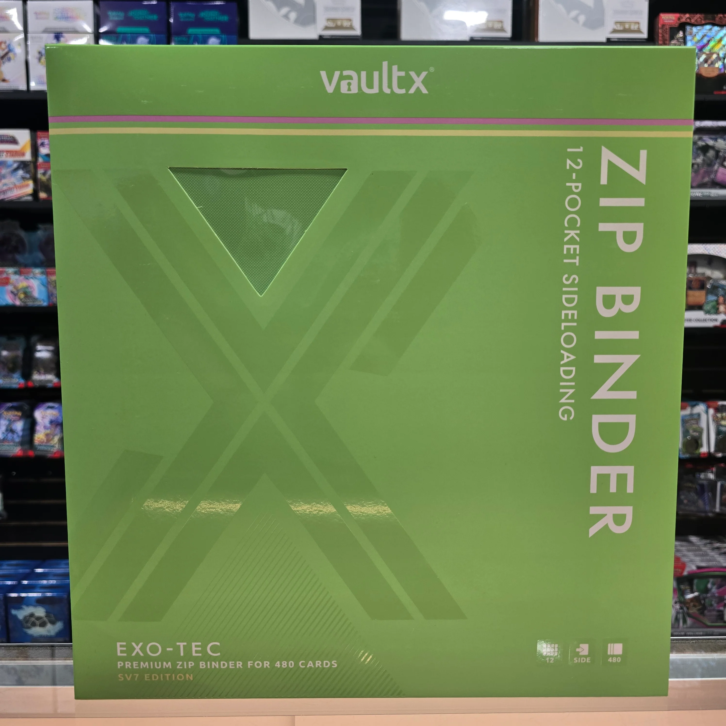 Vault X: 12-Pocket Zip Binder (SV7) - Image 4