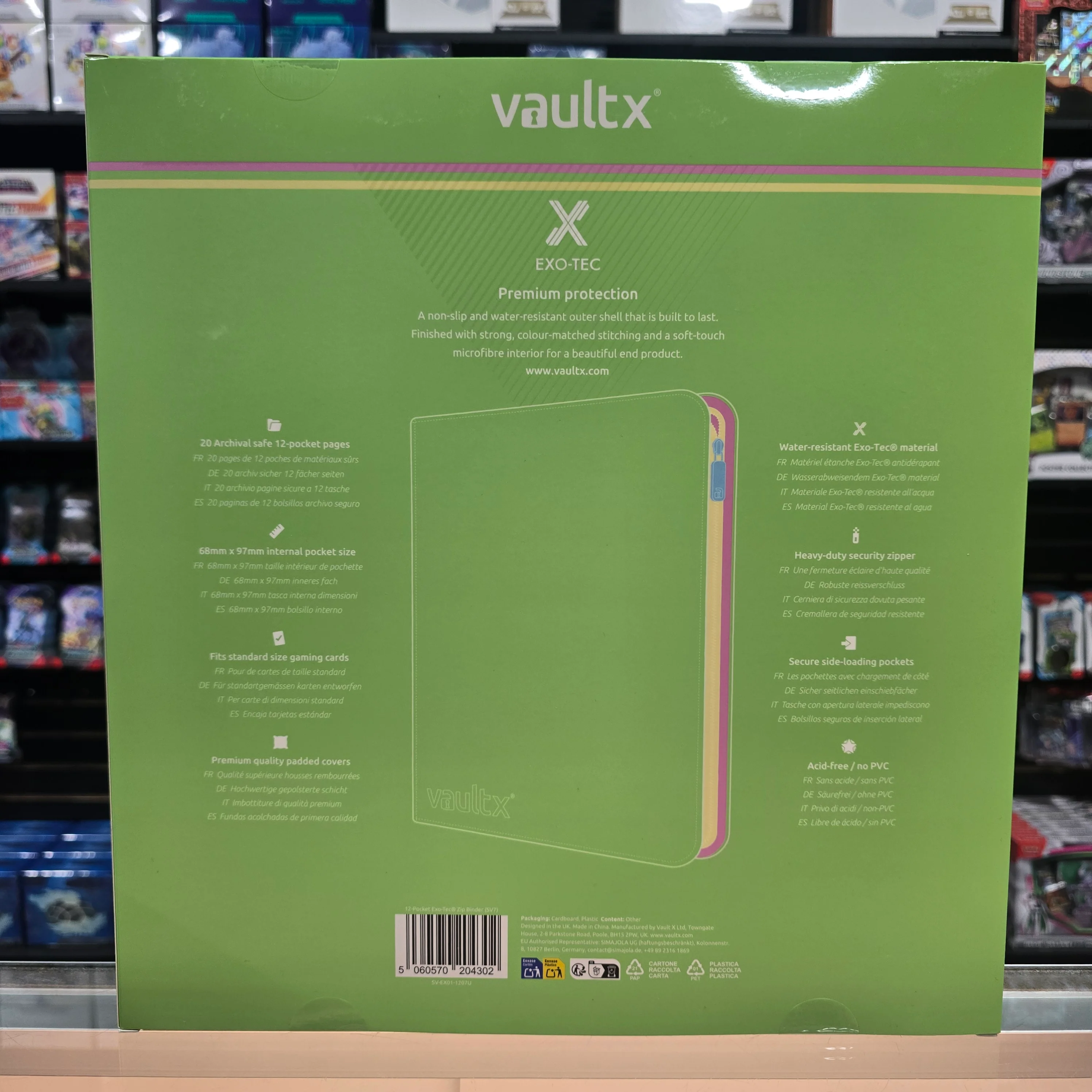 Vault X: 12-Pocket Zip Binder (SV7) - Image 5